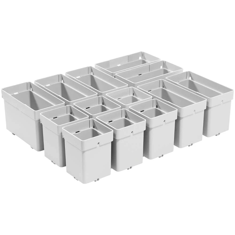 Box Container Set for Systainer or Sortainer – 13 Piece