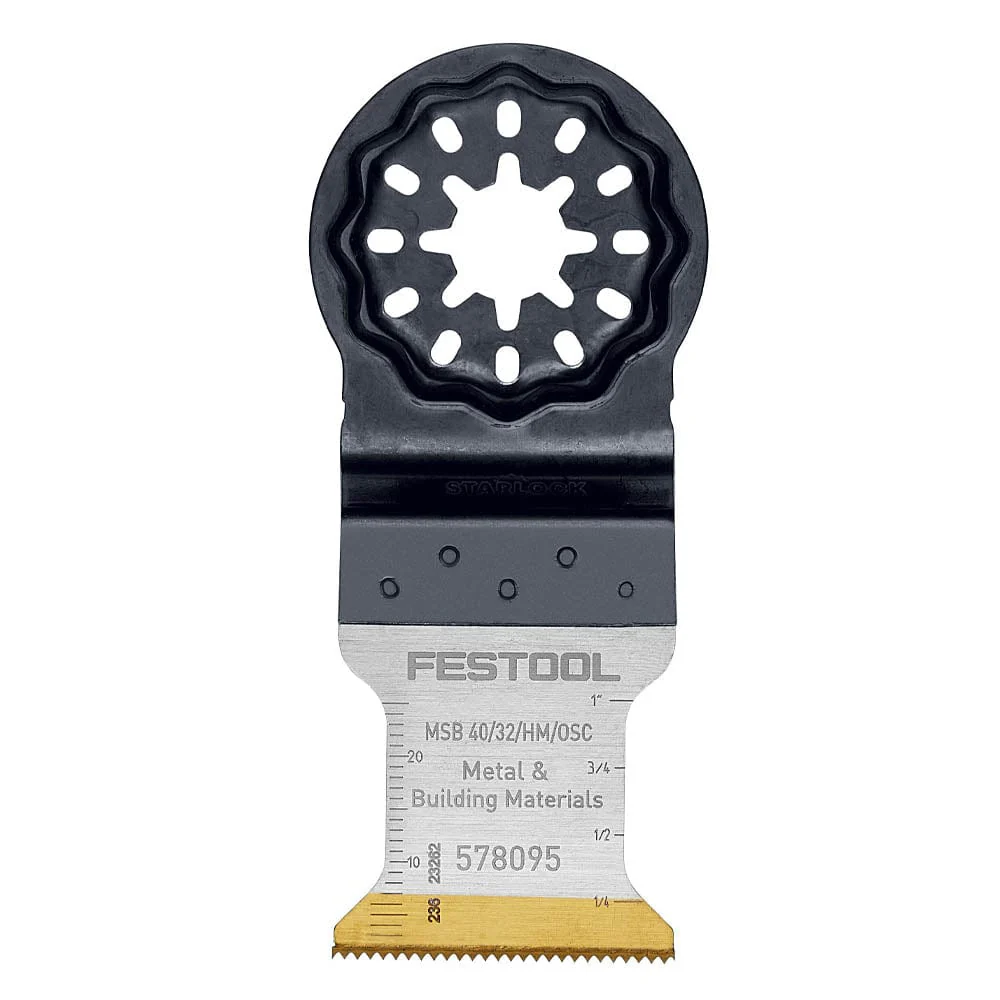 Carbide Saw Blade MSB 40/32/HM/OSC for Oscillating Multi-Tool - Image 1