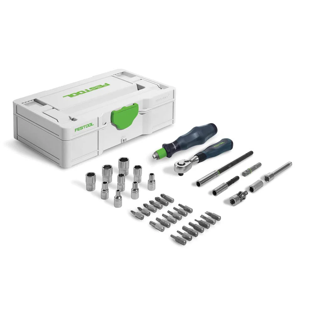 1/4″ Ratchet Set in Systainer – 58 Piece