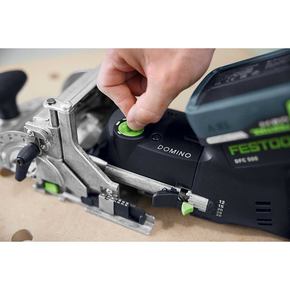 DFC 500 E Cordless DOMINO Joining Machine - Image 2