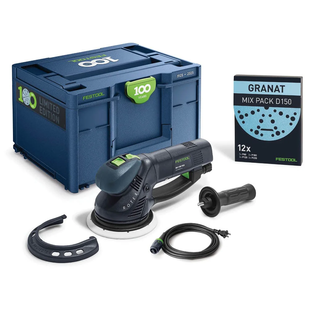 Rotex RO 150 FEQ-Plus Sander in 100-Year Anniversary Systainer - Image 1