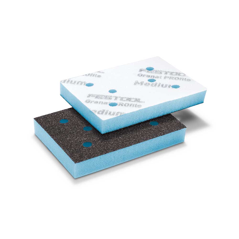 Granat PROfile Foam Abrasive Sheet – 3″ x 4″ Medium Grit – 10 Pack