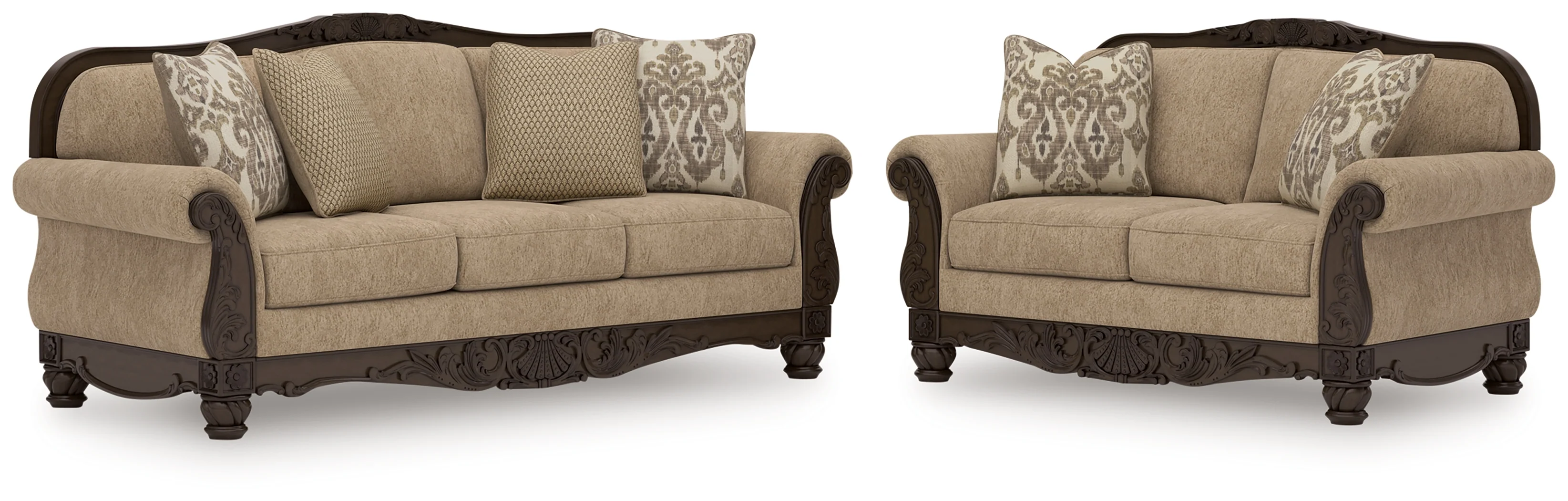 Chelsworth Golden Sofa and Loveseat - Image 2