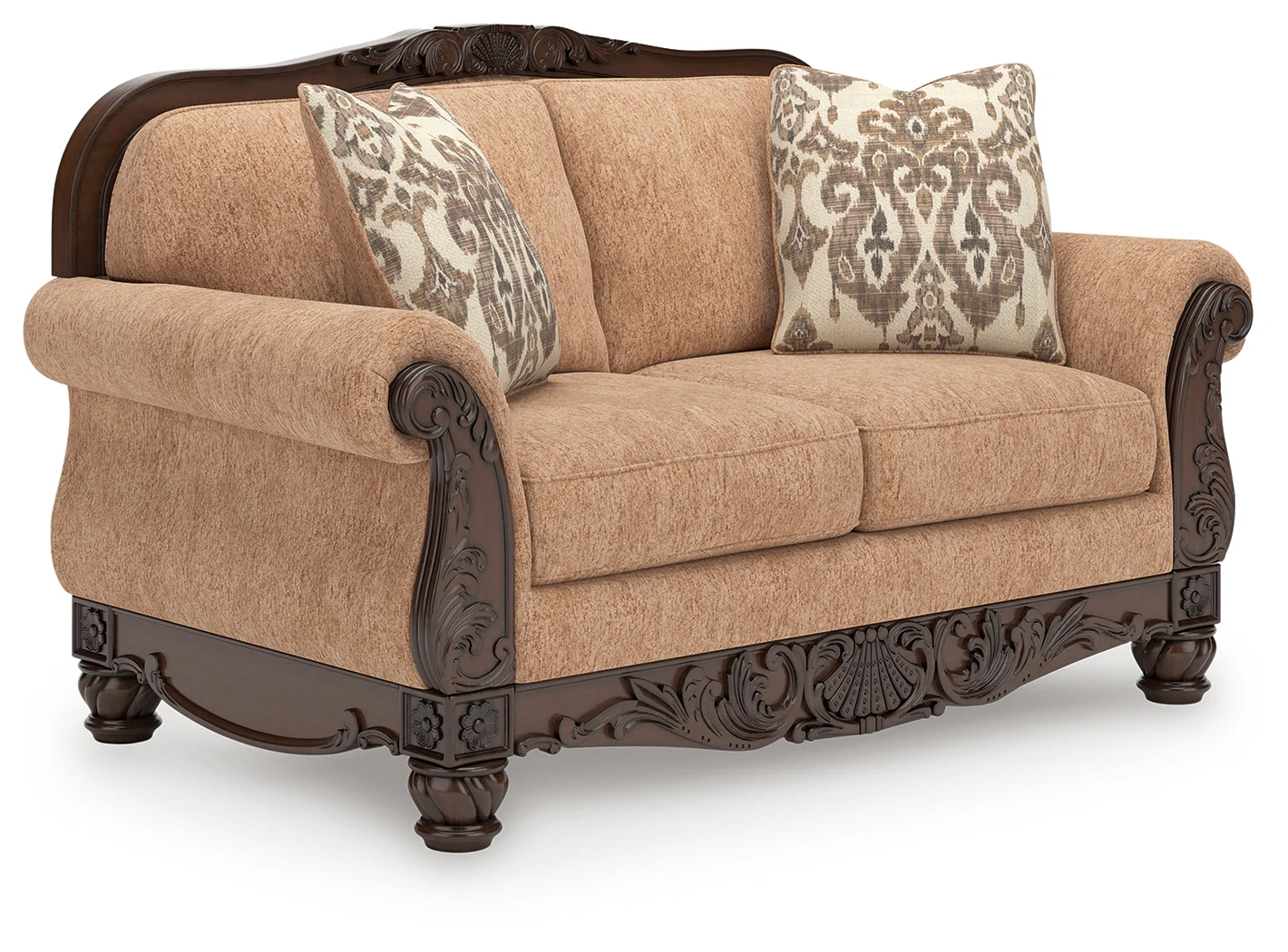 Chelsworth Golden Chenille Loveseat - Image 2