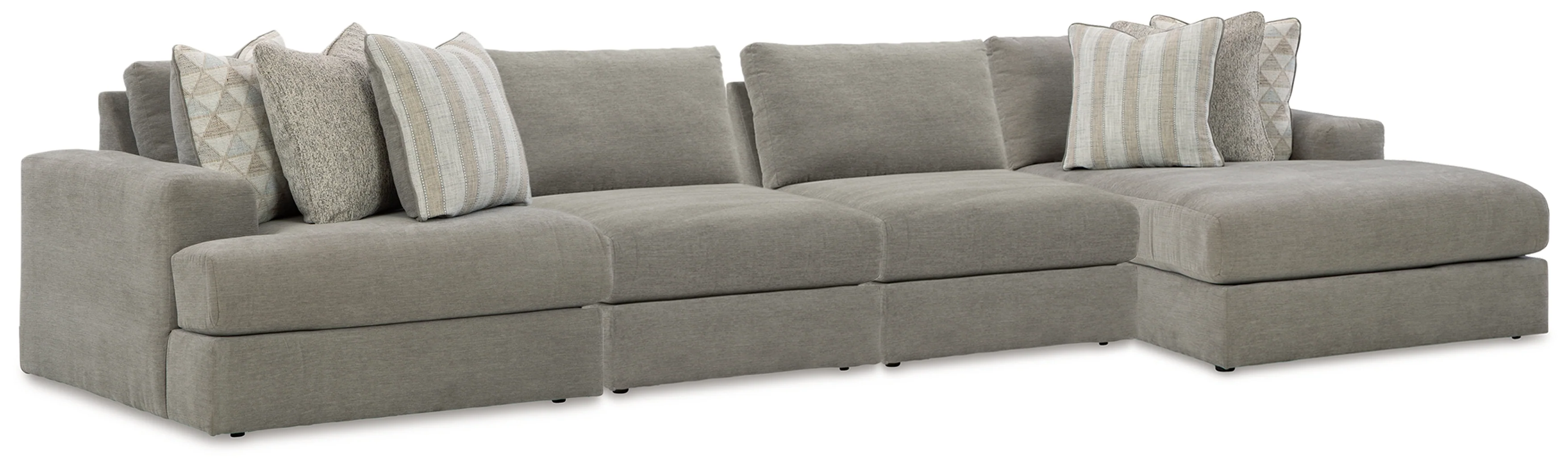 Avaliyah Ash 4-Piece Sectional - Image 2