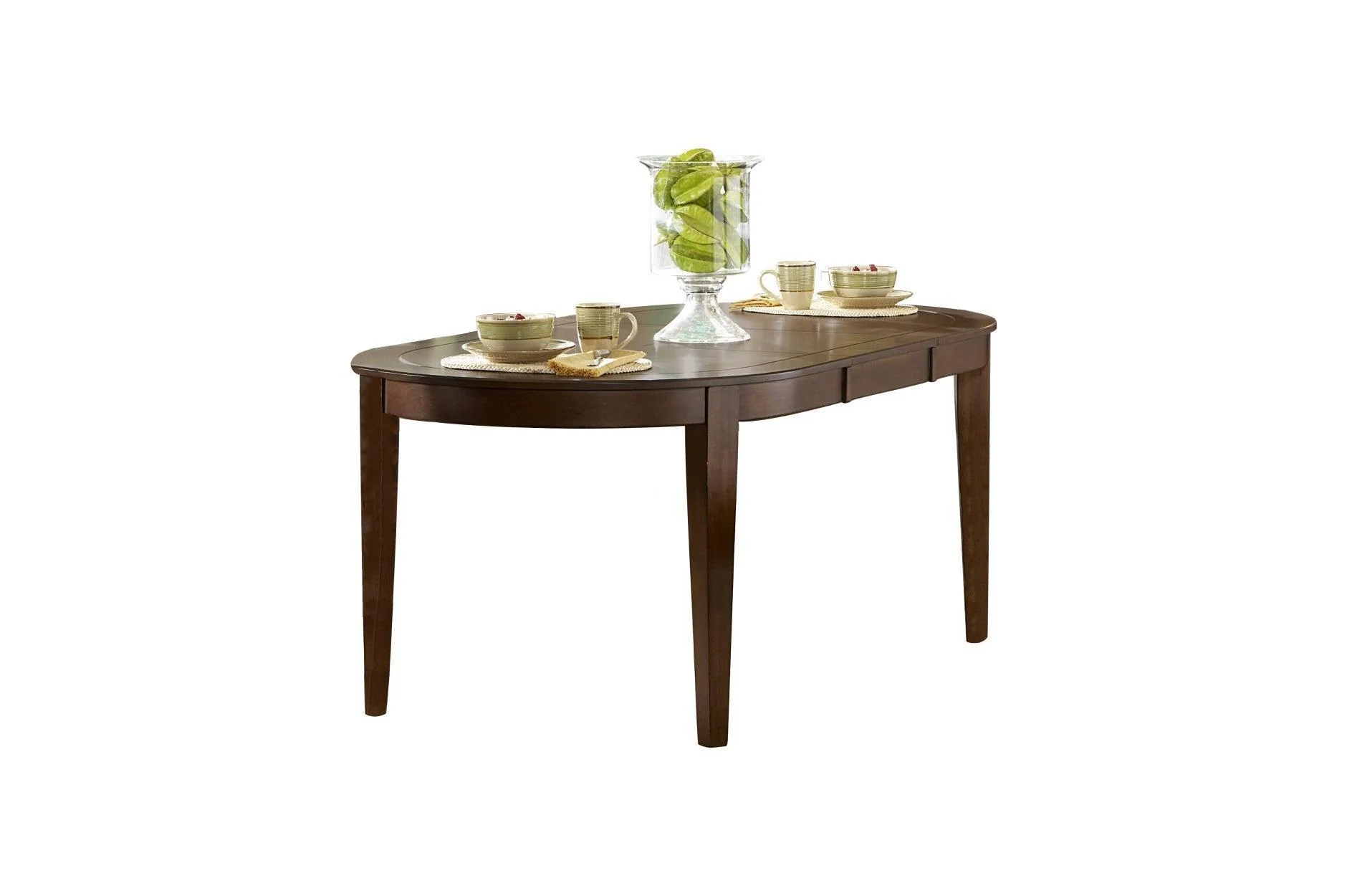 Ameillia Cherry Oval Dining Room Set - Image 3