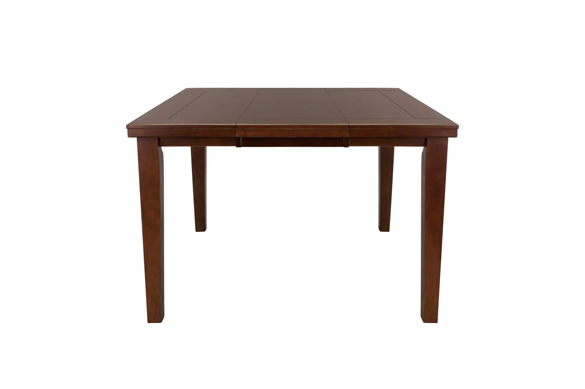 Ameillia Brown Black Faux Leather Dining Room Set - Image 3