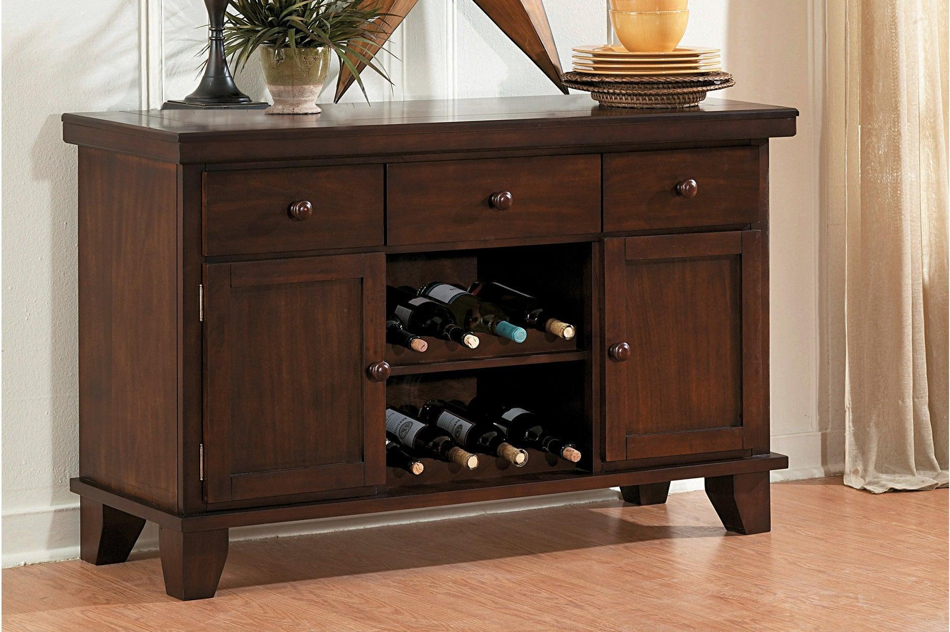 Ameillia Cherry Oval Dining Room Set - Image 2