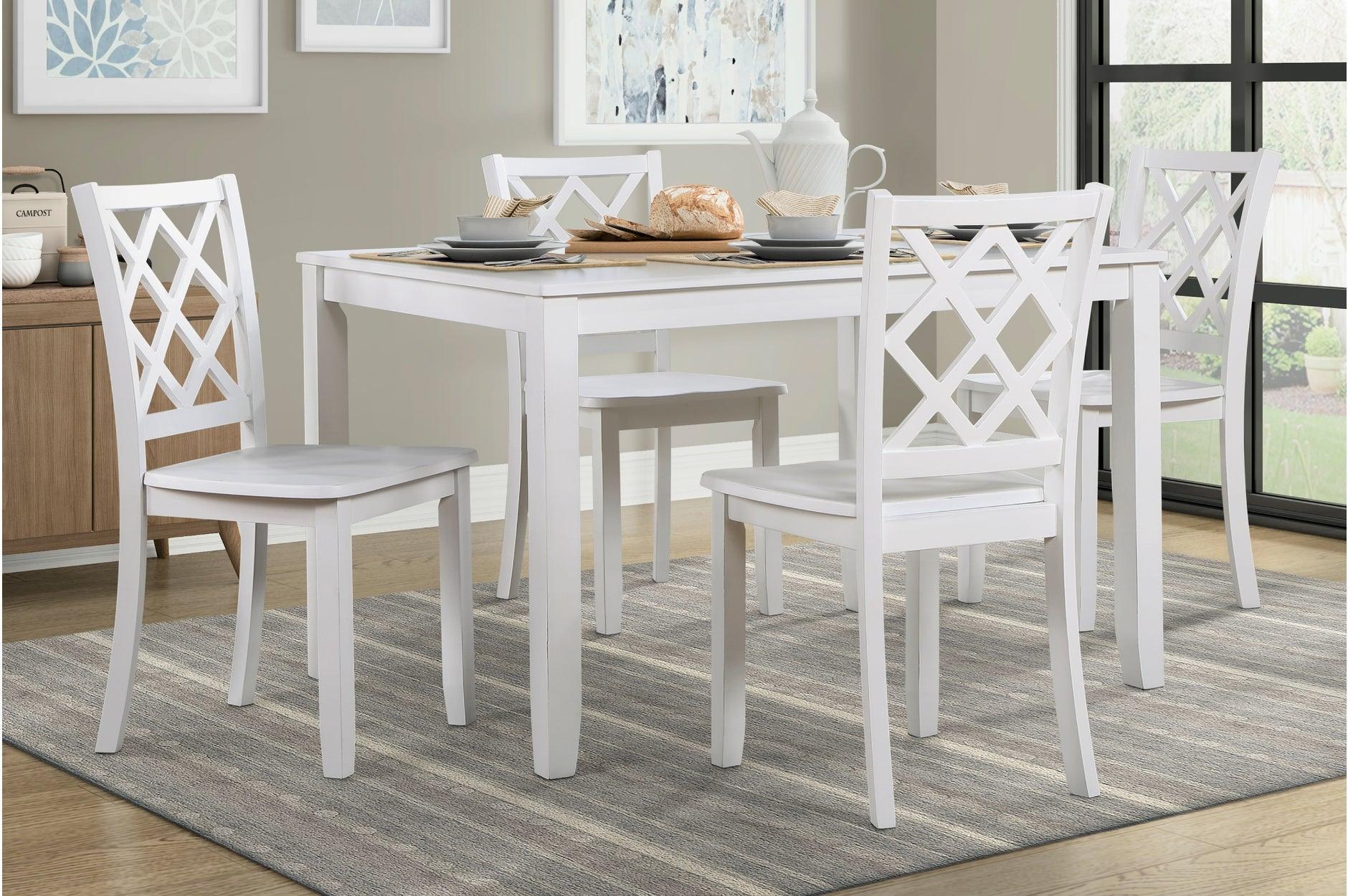 Stowe White Dining Room Set - Image 1