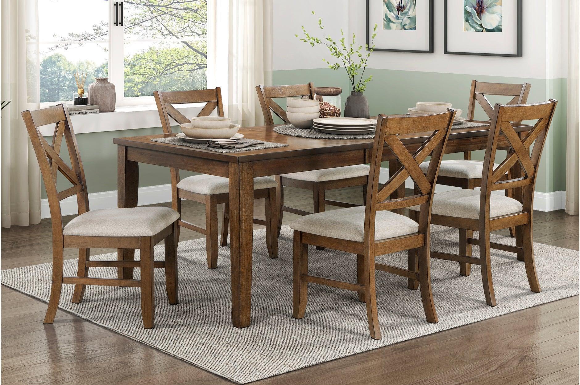 Stowe Dining Brown Dining Room Set - Image 1