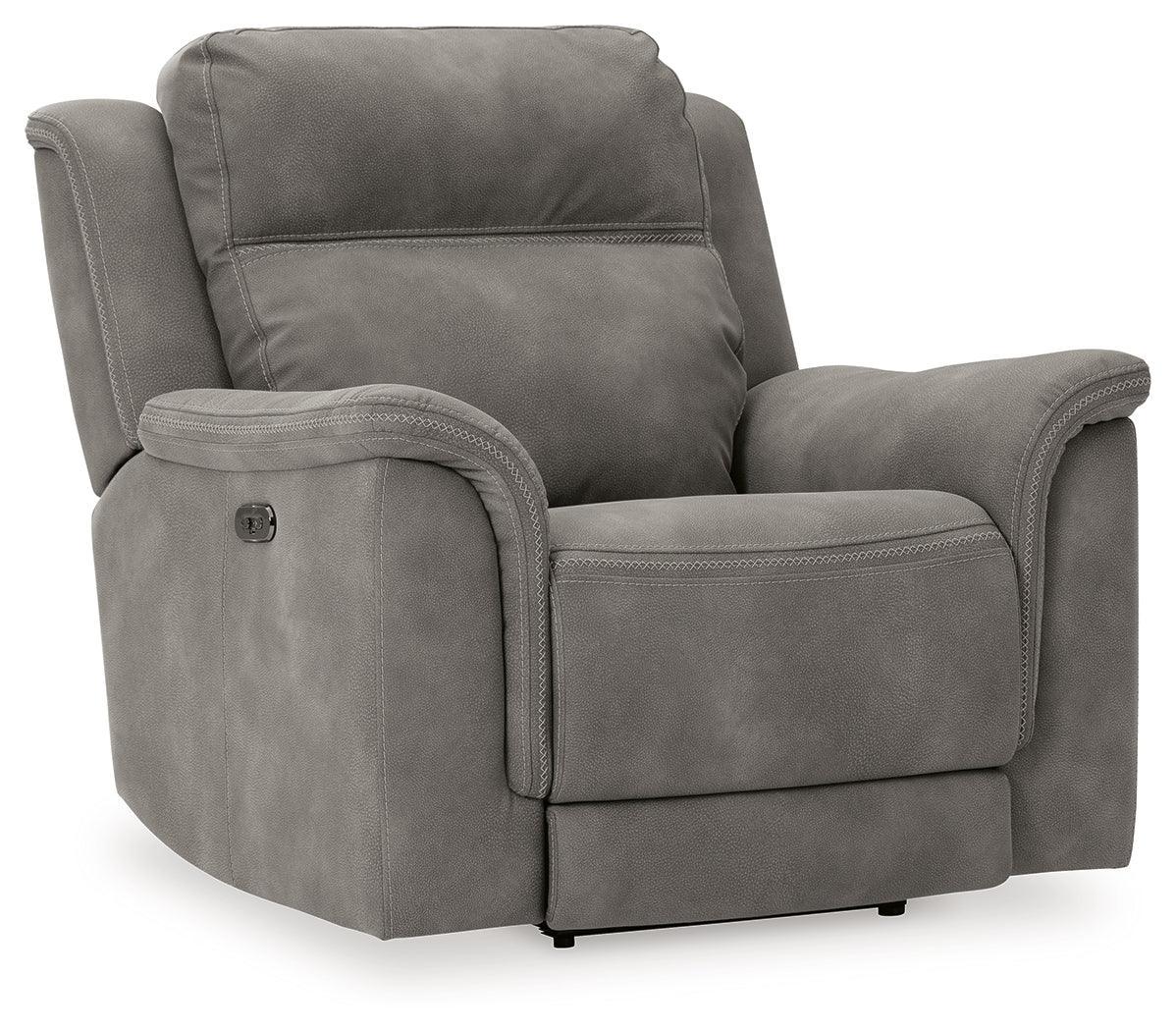 Next-Gen Durapella Slate Microfiber Power Recliner - Image 2