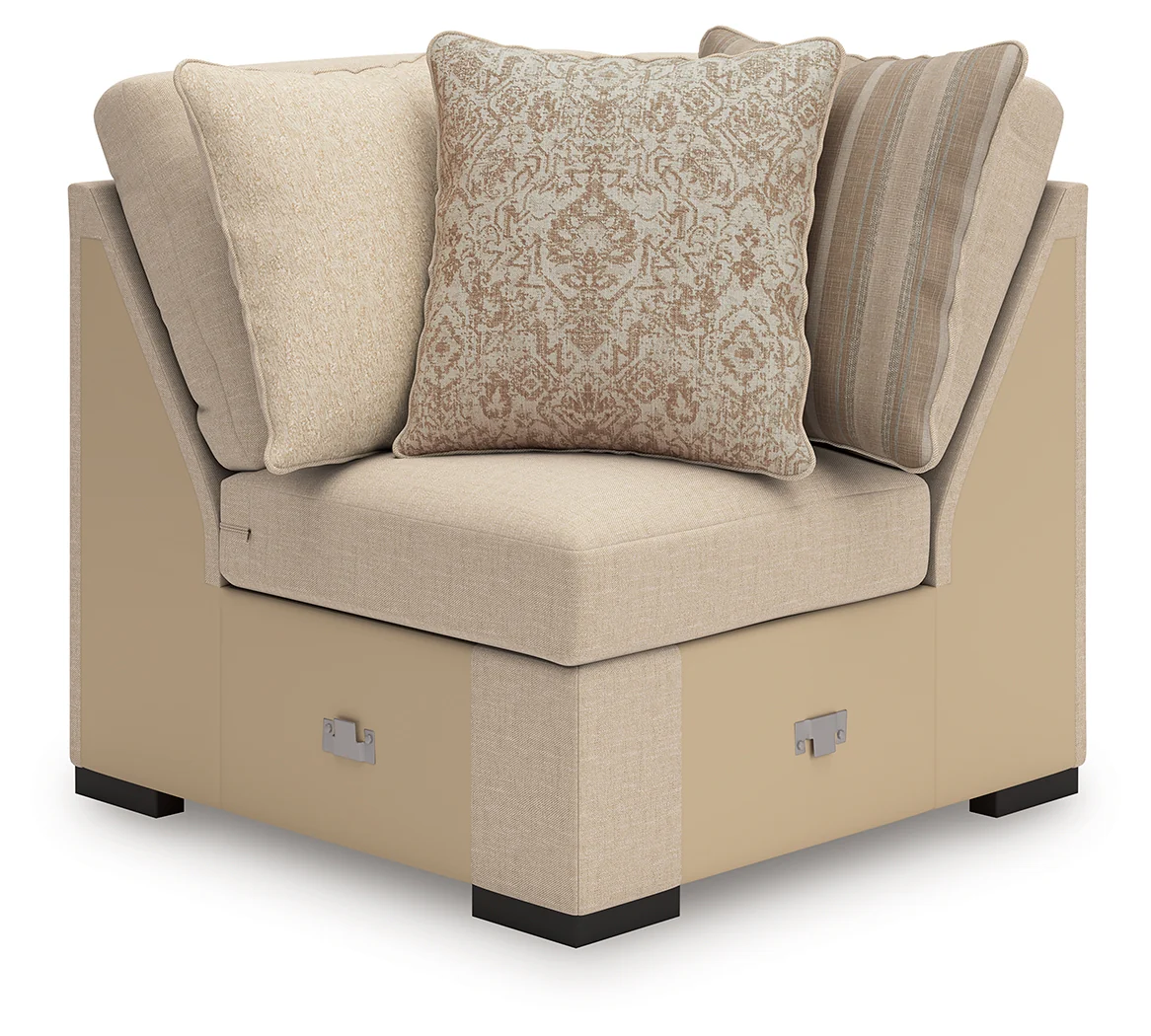 LadyMae Twill Performance Fabric,Next-Gen Nuvella™ 3-Piece Sectional - Image 3