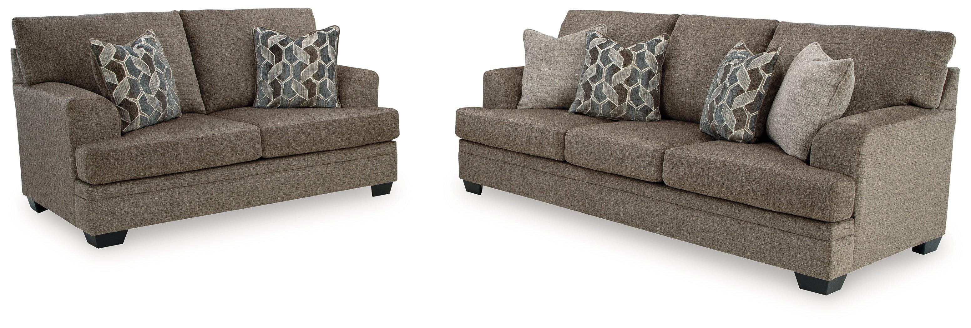 Stonemeade Nutmeg Sofa And Loveseat - Image 3