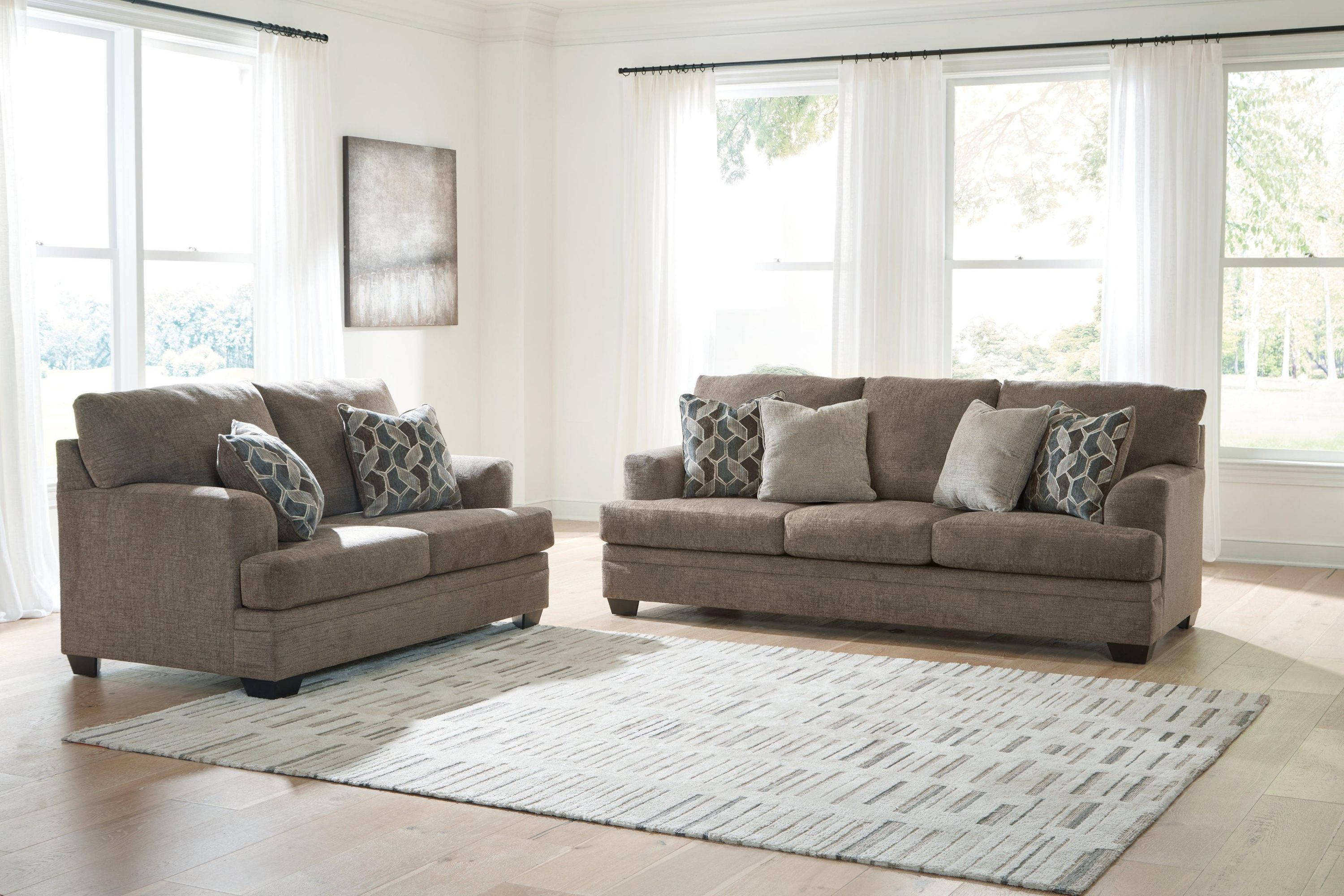 Stonemeade Nutmeg Sofa And Loveseat - Image 2