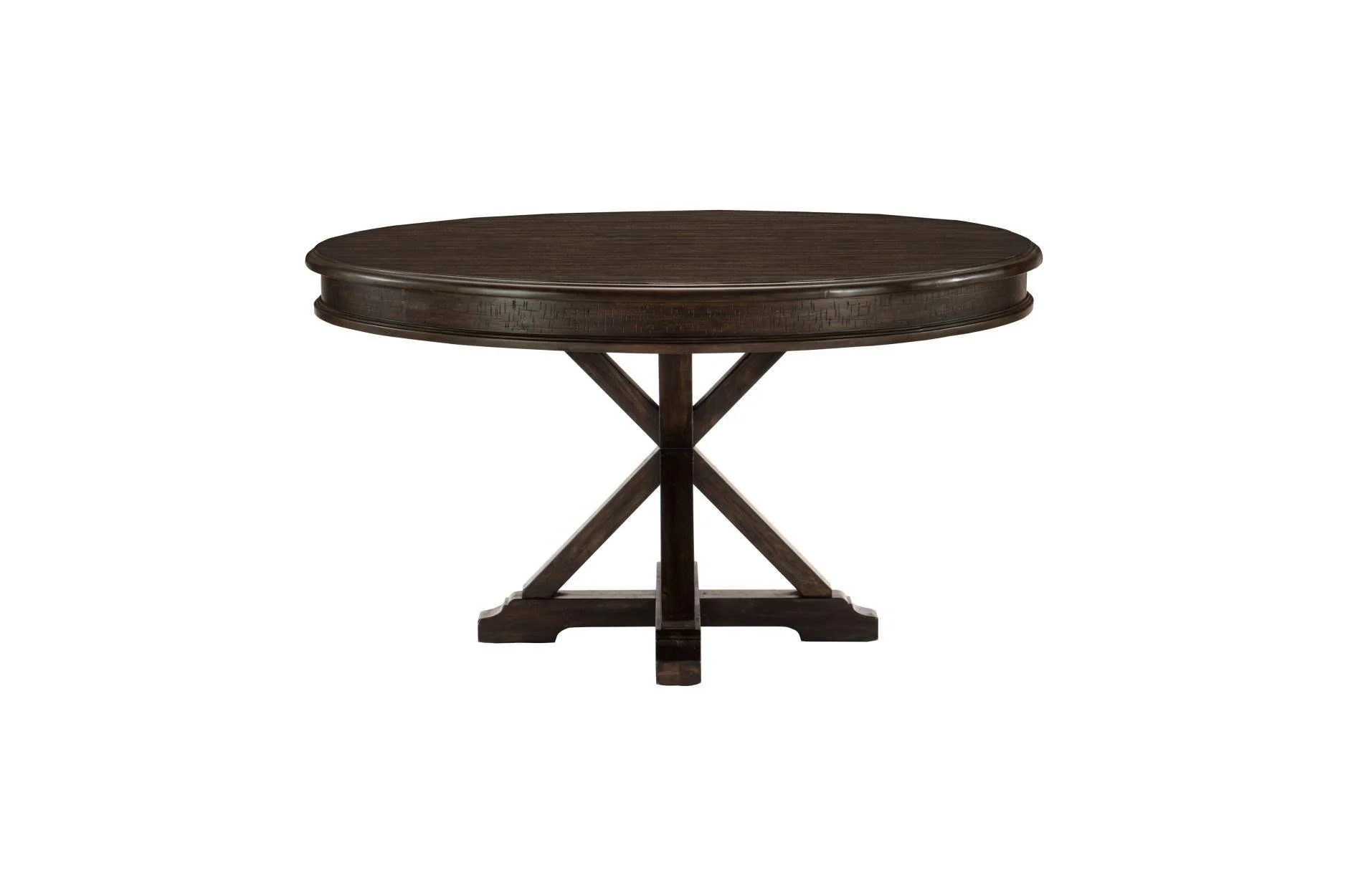 Cardano Charcoal Fabric Round Dining Room Set - Image 2