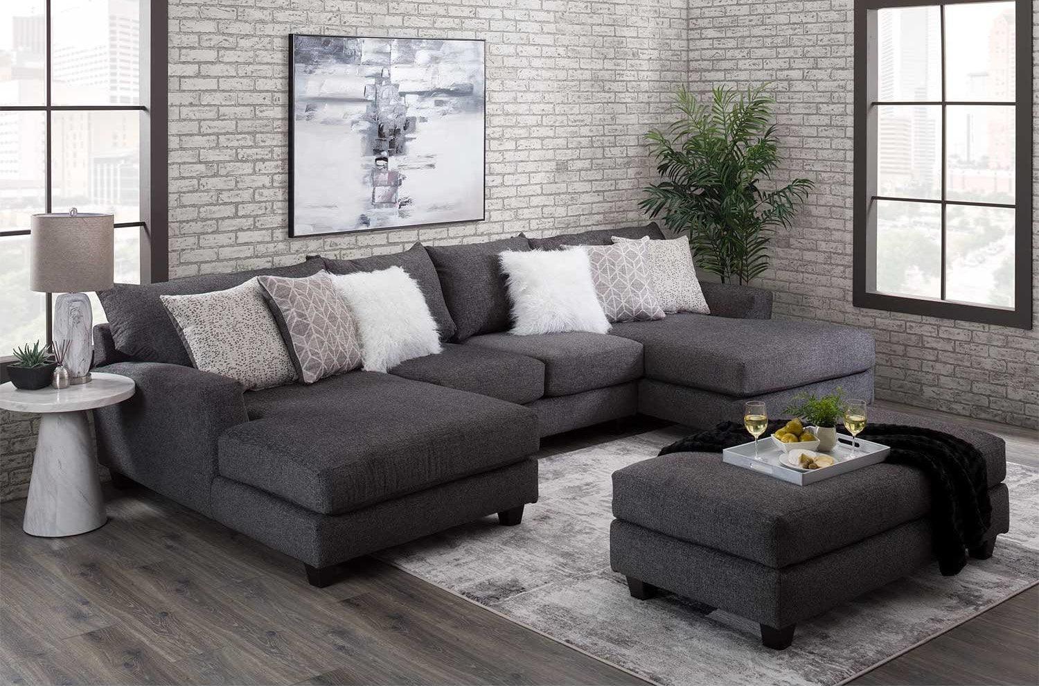 Flas Gray Sectional - Image 1