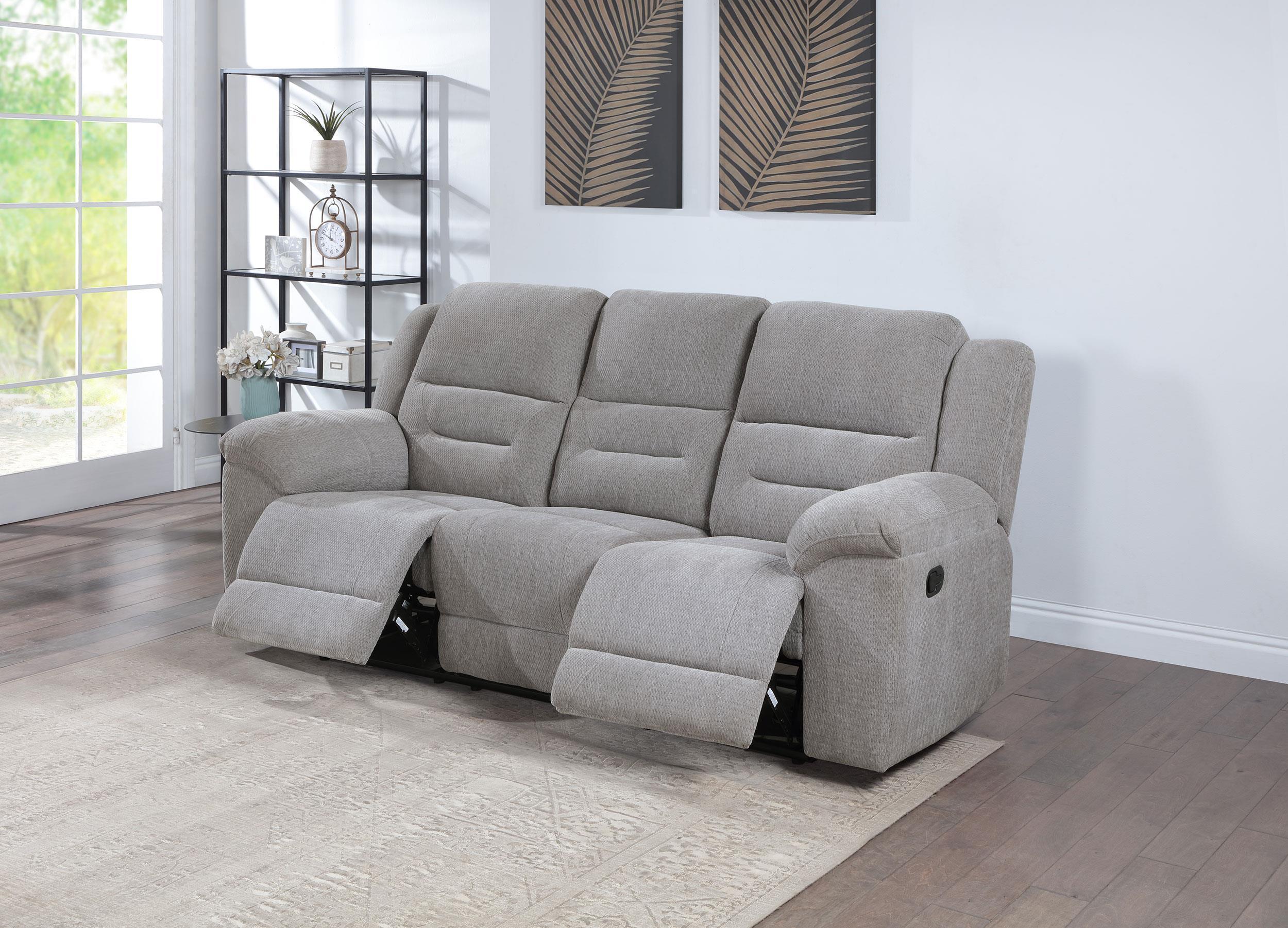Grimm Gray Reclining Sofa - Image 2