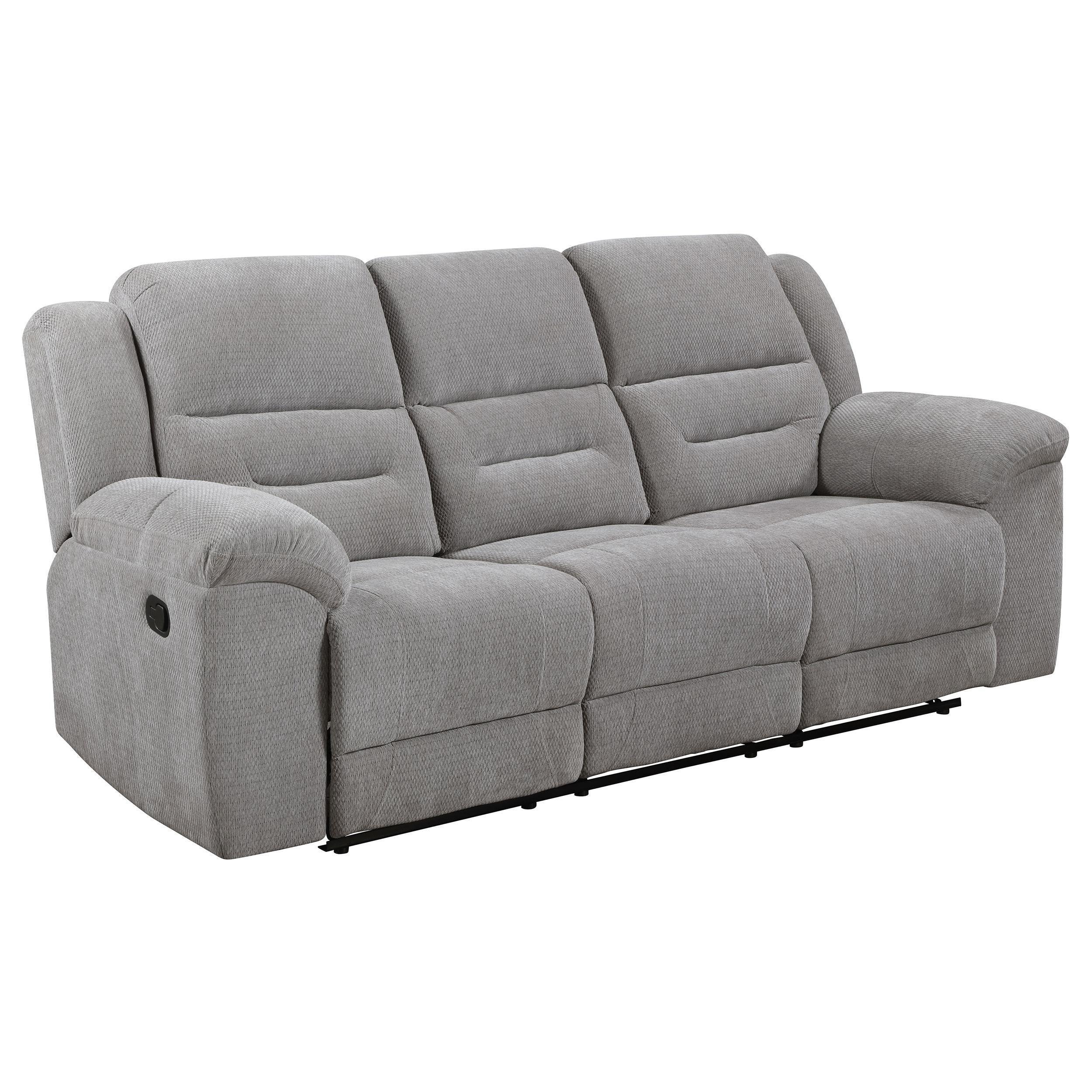 Grimm Gray Reclining Sofa - Image 3