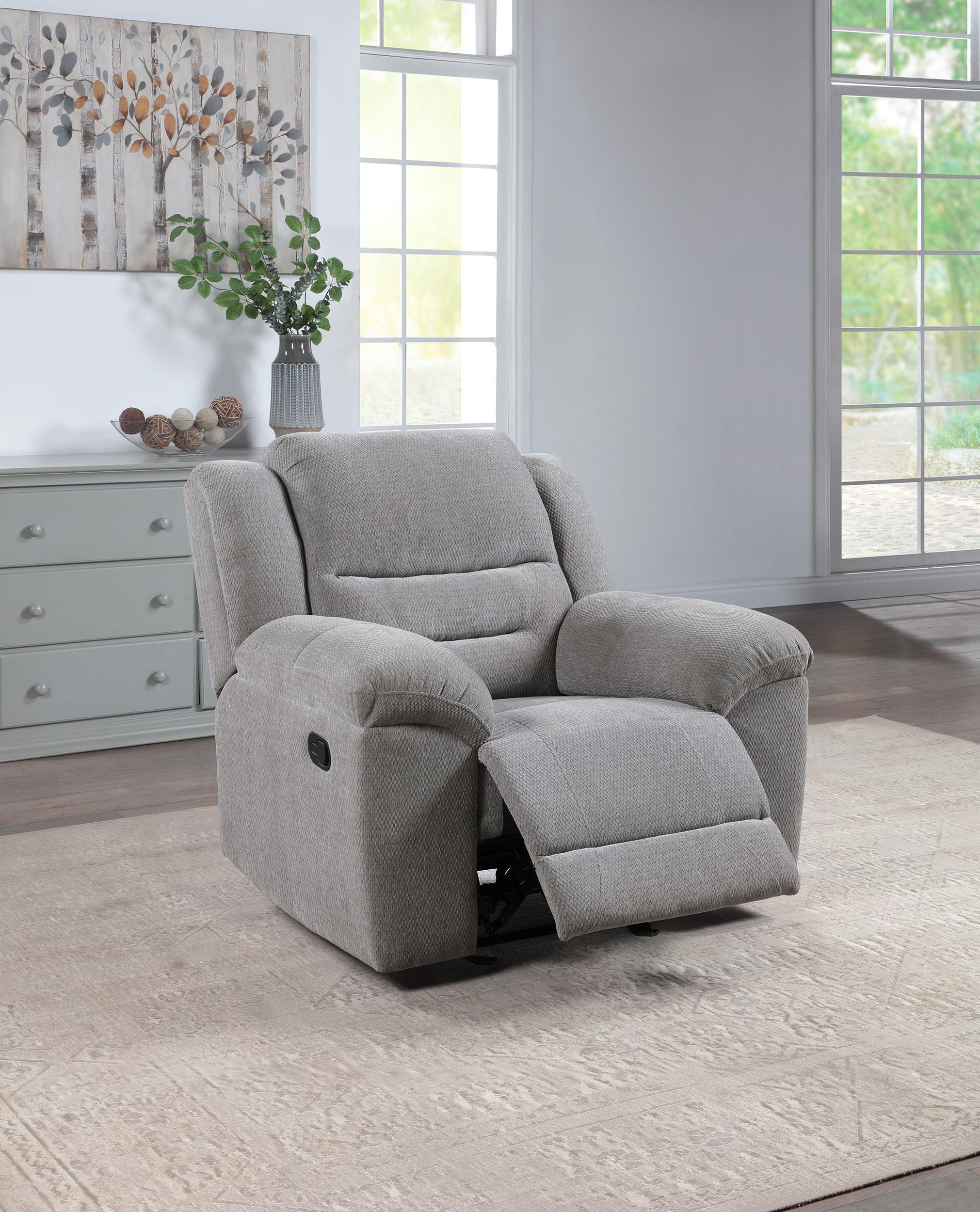 Grimm Gray Recliner - Image 3