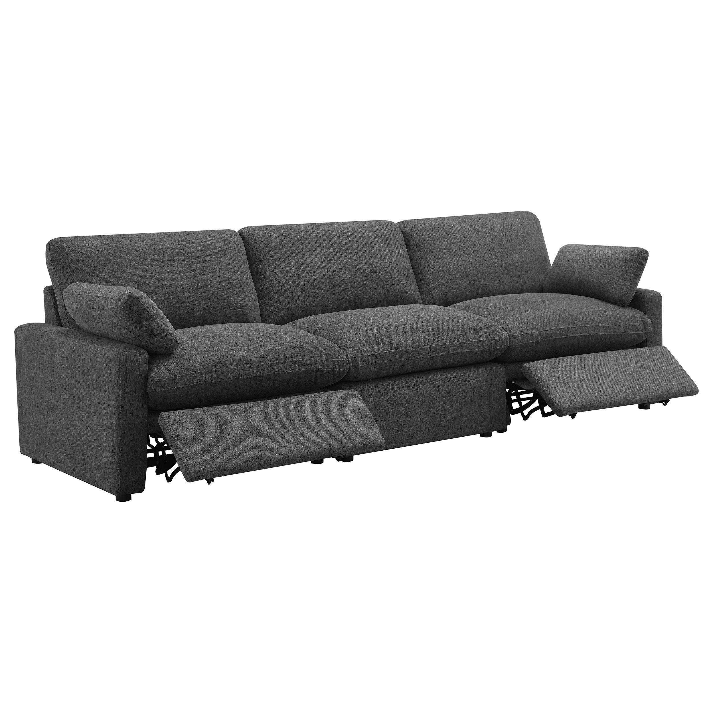 Collins Modular Power Sofa Dark Grey - Image 2