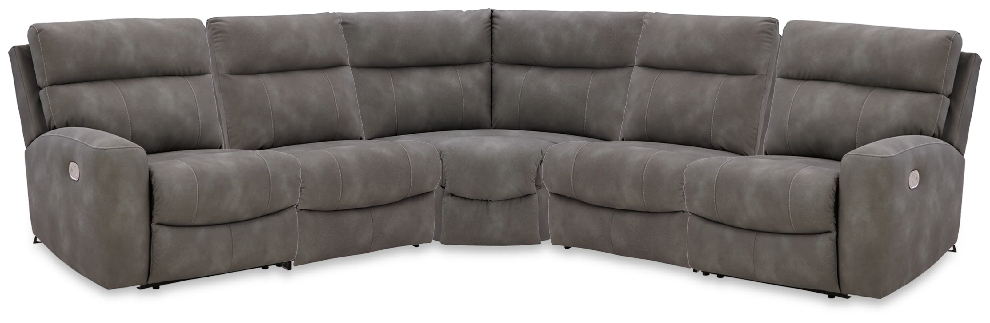 Next-Gen DuraPella 5-Piece Power Reclining Sectional - Image 2