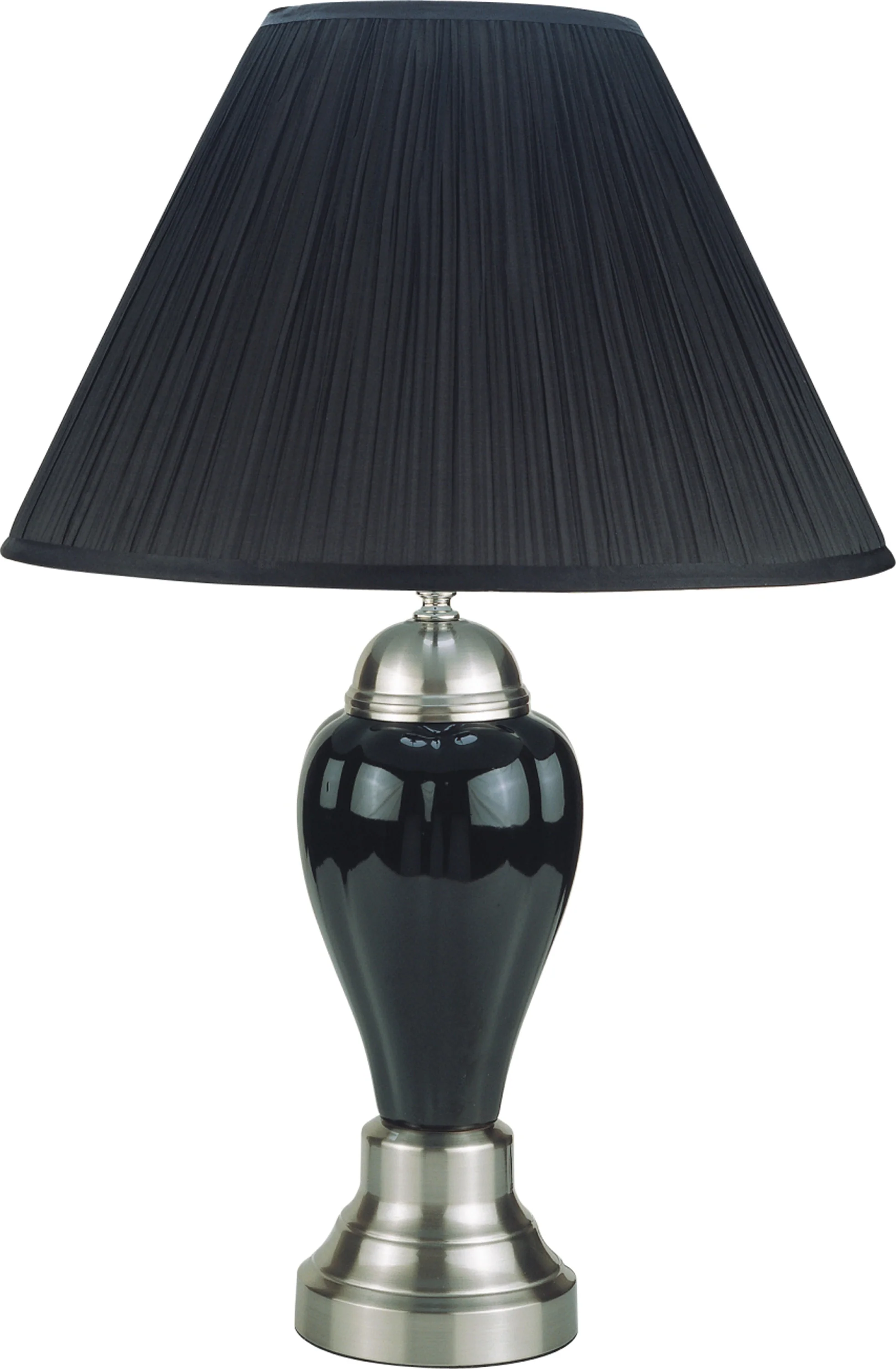 Porcelain Black Lamp - Image 2