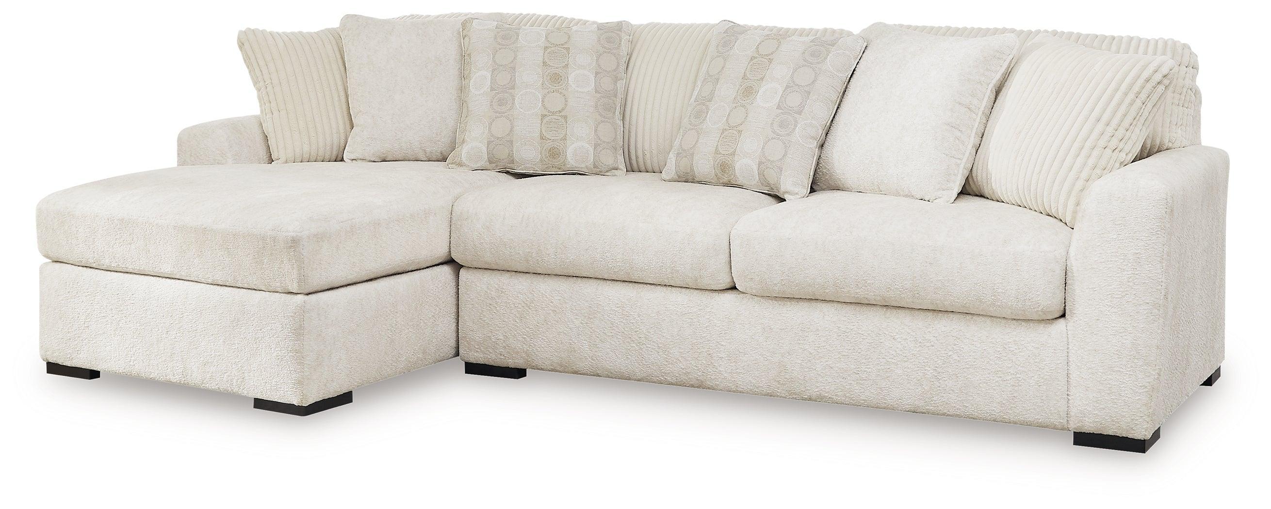 Chessington Ivory 2-Piece Sectional With Chaise - Image 2