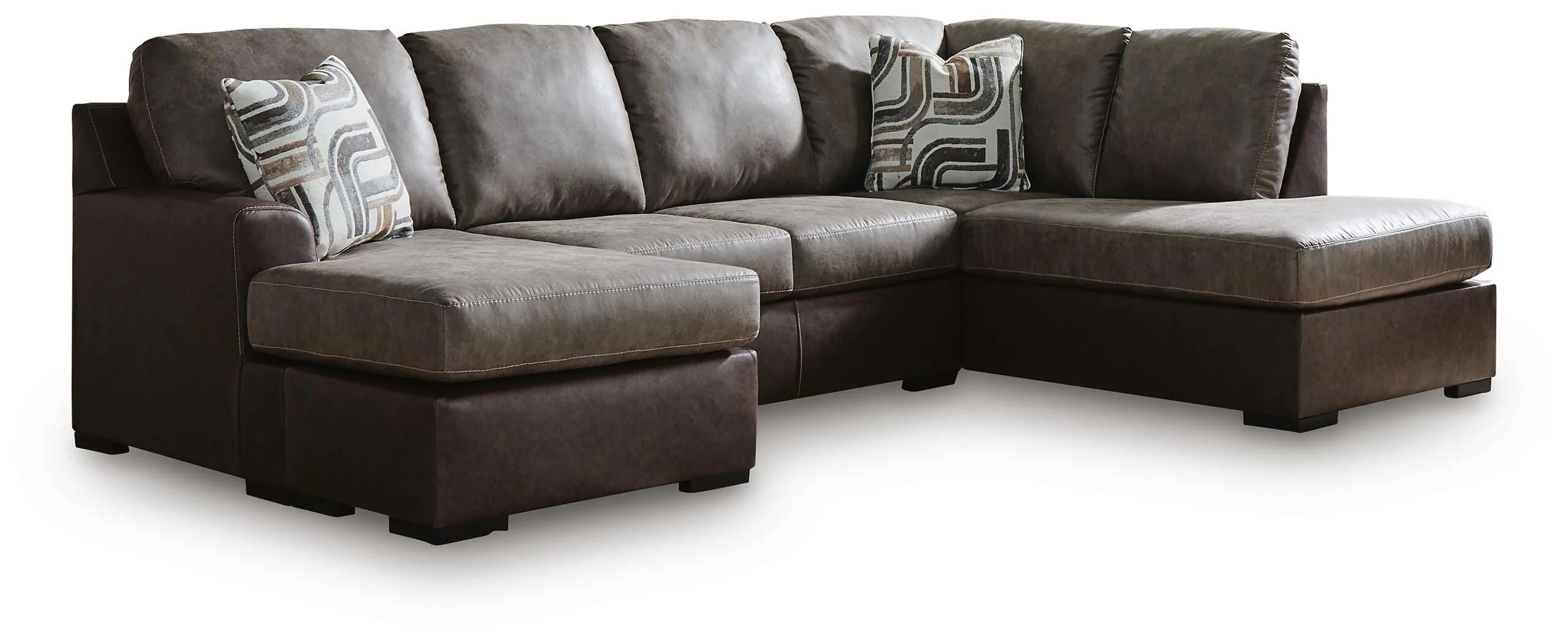 Castille Way Fossil 2-Piece Sectional with Chaise - Image 2