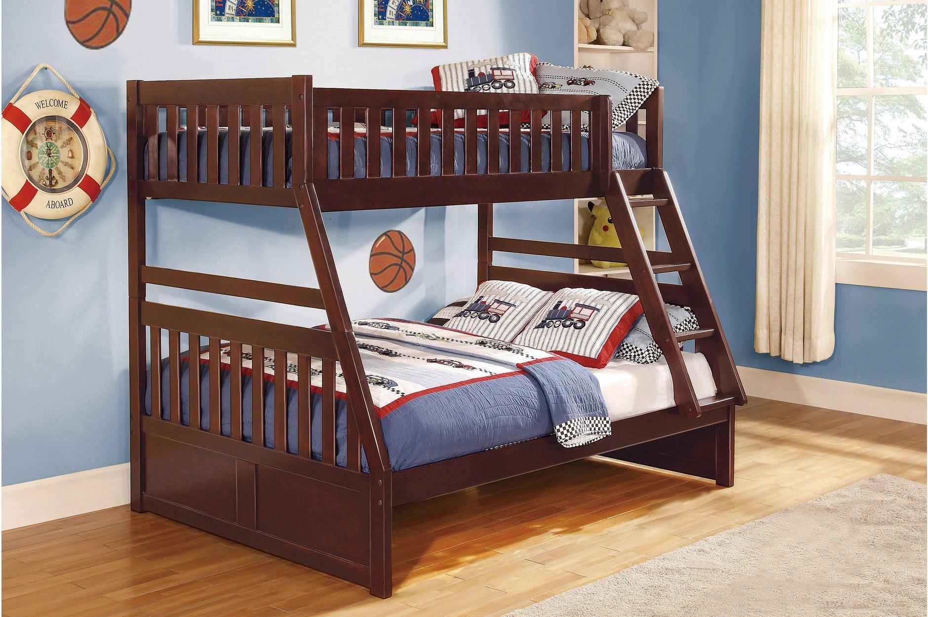 Rowe Dark Cherry With Trundle Bedroom Set