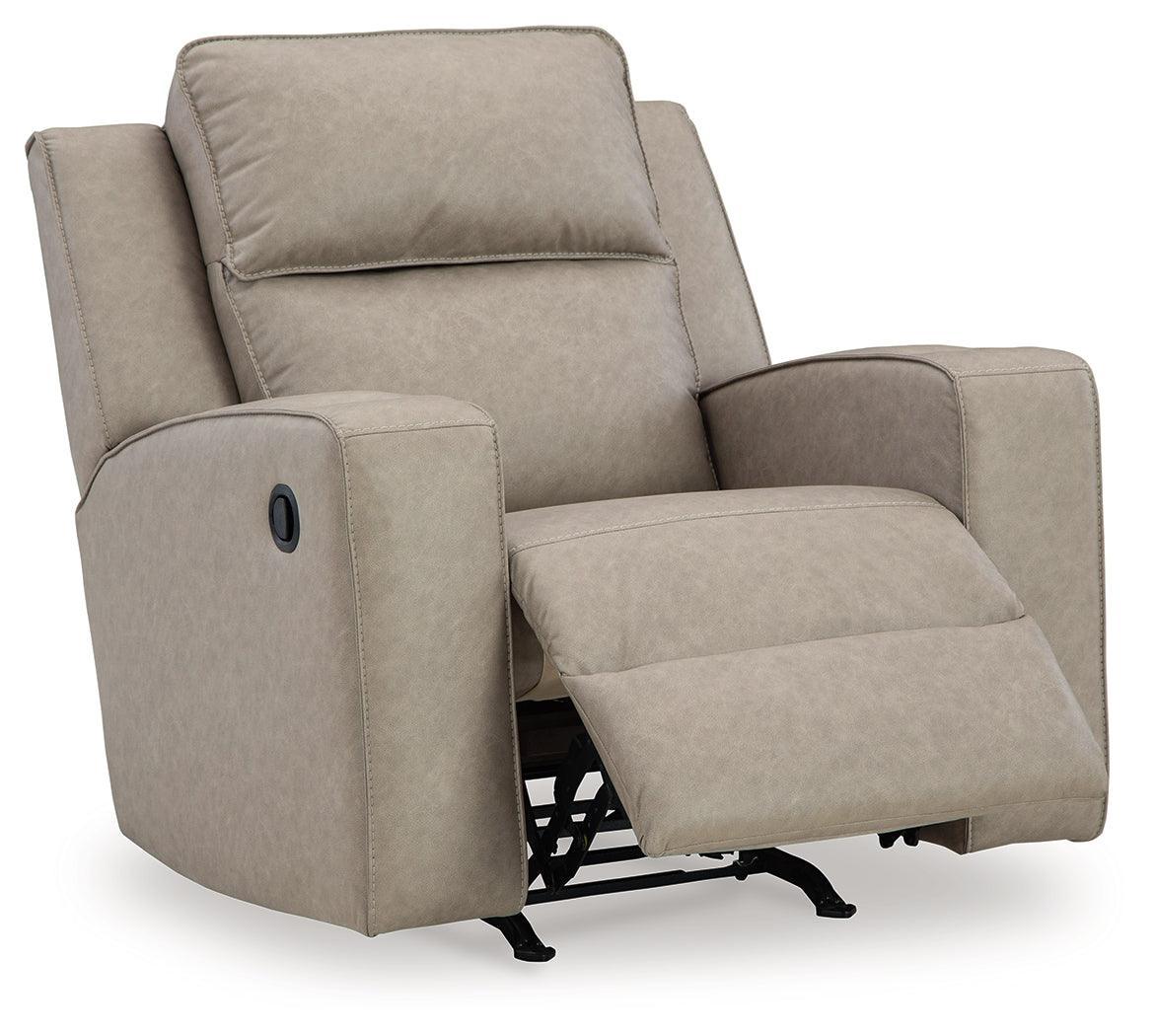 Lavenhorne Pebble Faux Leather Recliner - Image 3