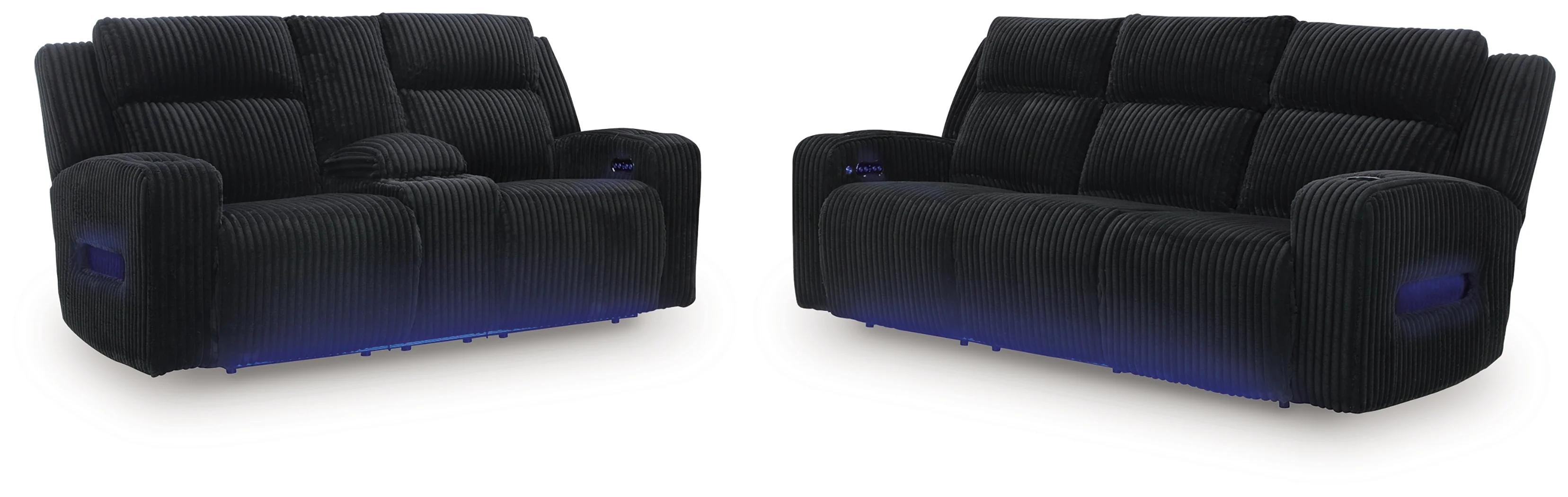 Forest Black Lake Sofa and Loveseat - Image 3