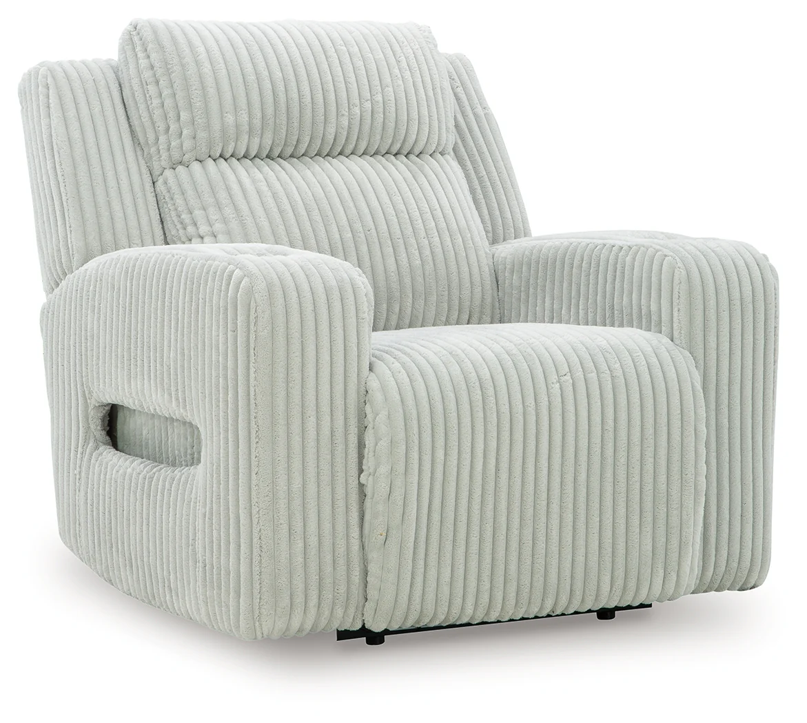 Forest Lake Alloy Chenille,Velvet Power Recliner - Image 2
