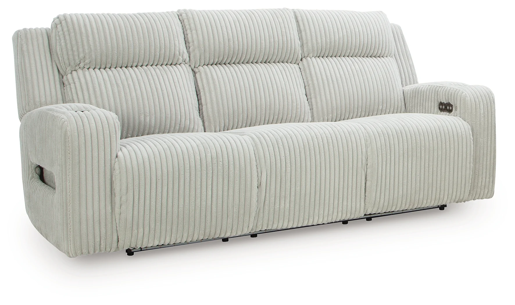 Forest Lake Alloy Chenille,Velvet Power Reclining Sofa - Image 2