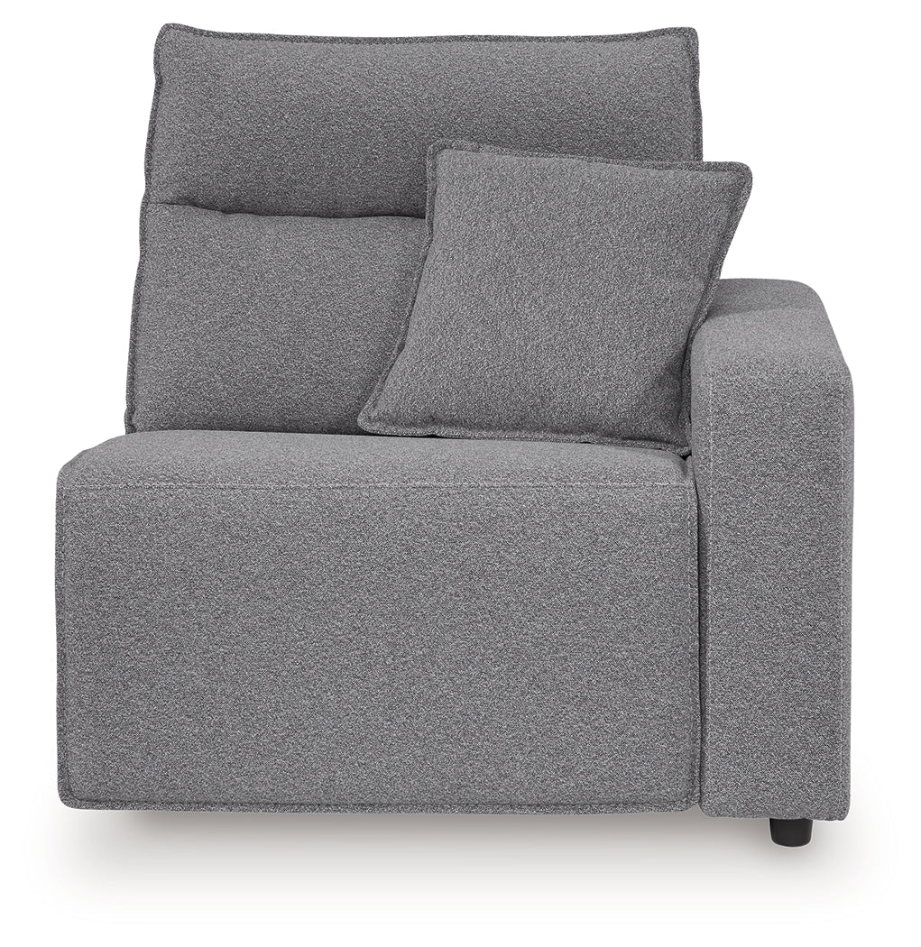 Modmax II Salt and Pepper 8-Piece Power Reclining Sectional with Console - Image 3