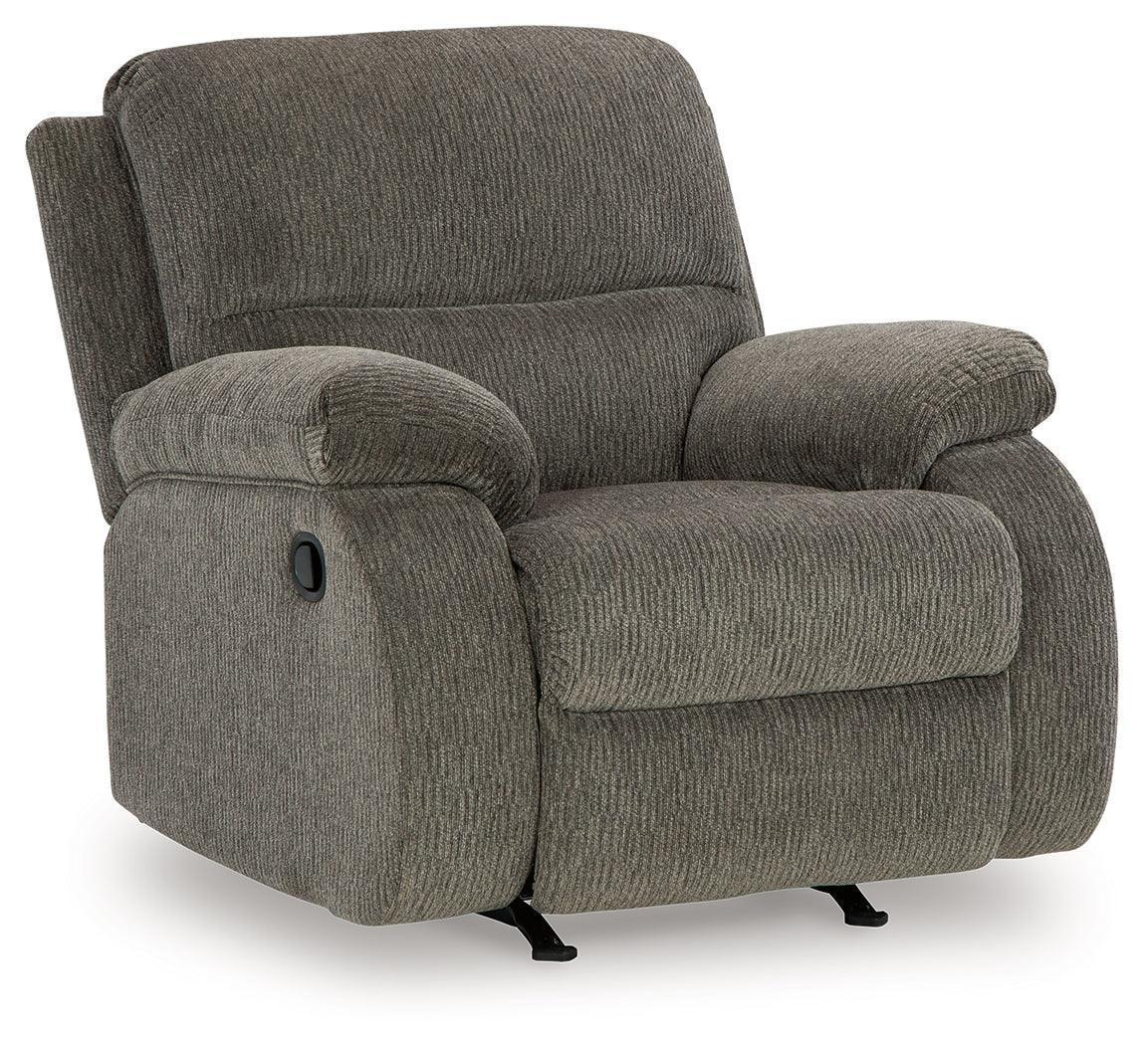 Scranto Brindle Microfiber Recliner - Image 2