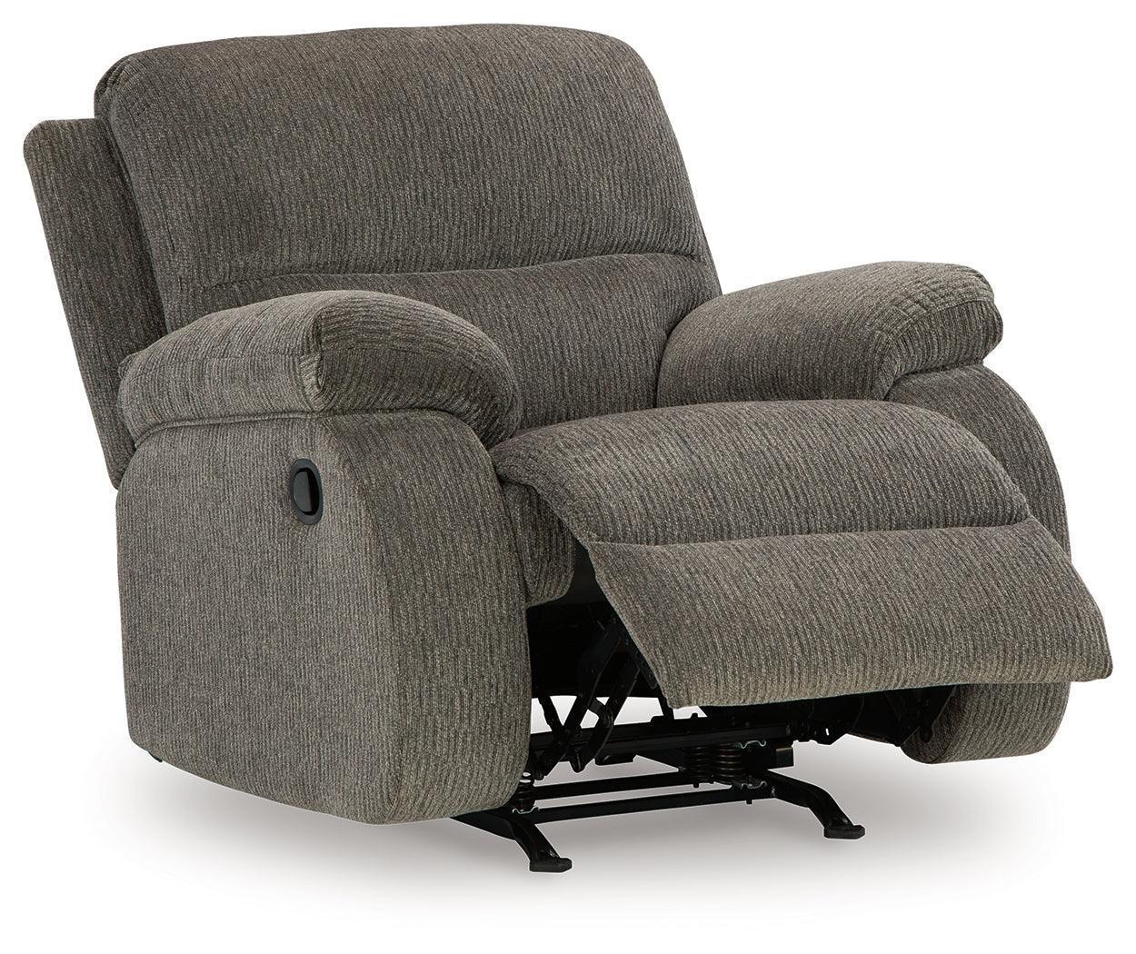 Scranto Brindle Microfiber Recliner - Image 3