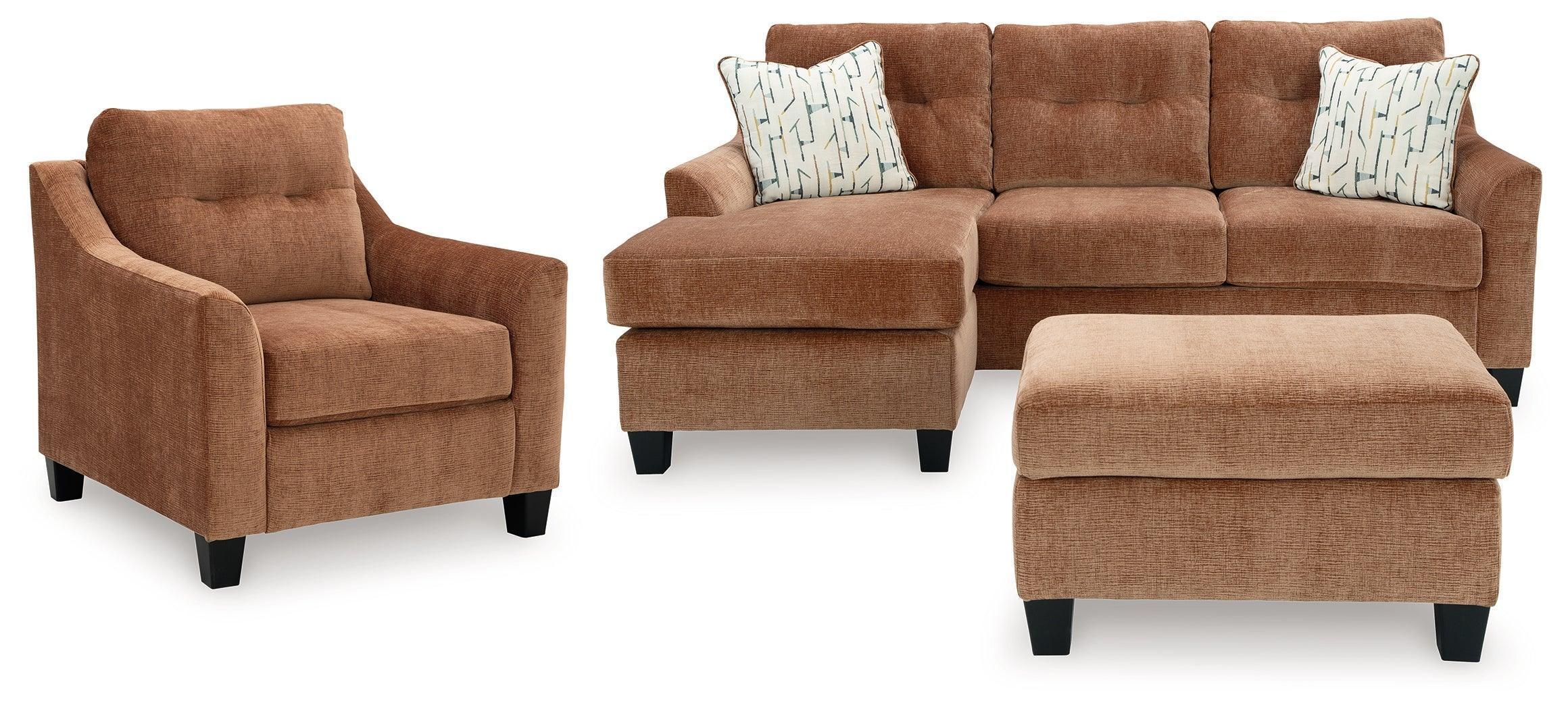 Amity Clay Bay Sofa Chaise, Chair, and Ottoman - Image 2