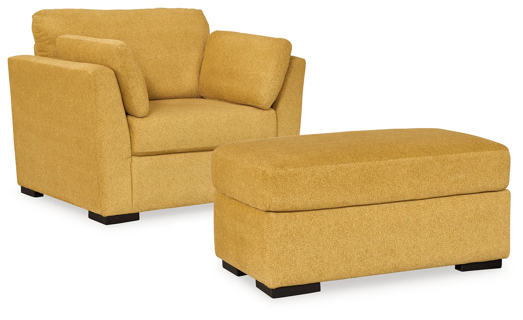 Keerwick Sunflower Chair and Ottoman - Image 2