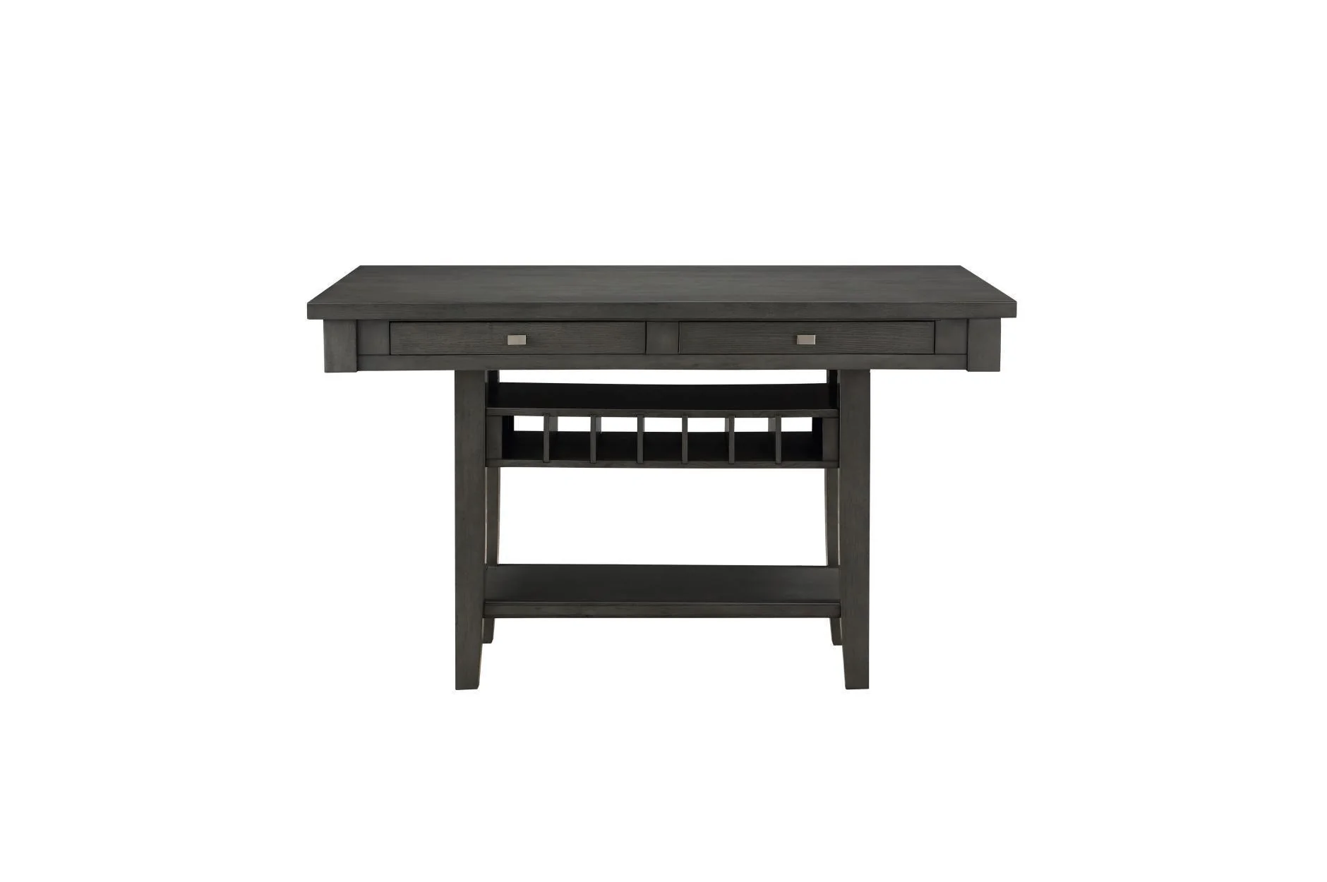 Baresford Gray Fabric Storage Square Dining Room Set - Image 3