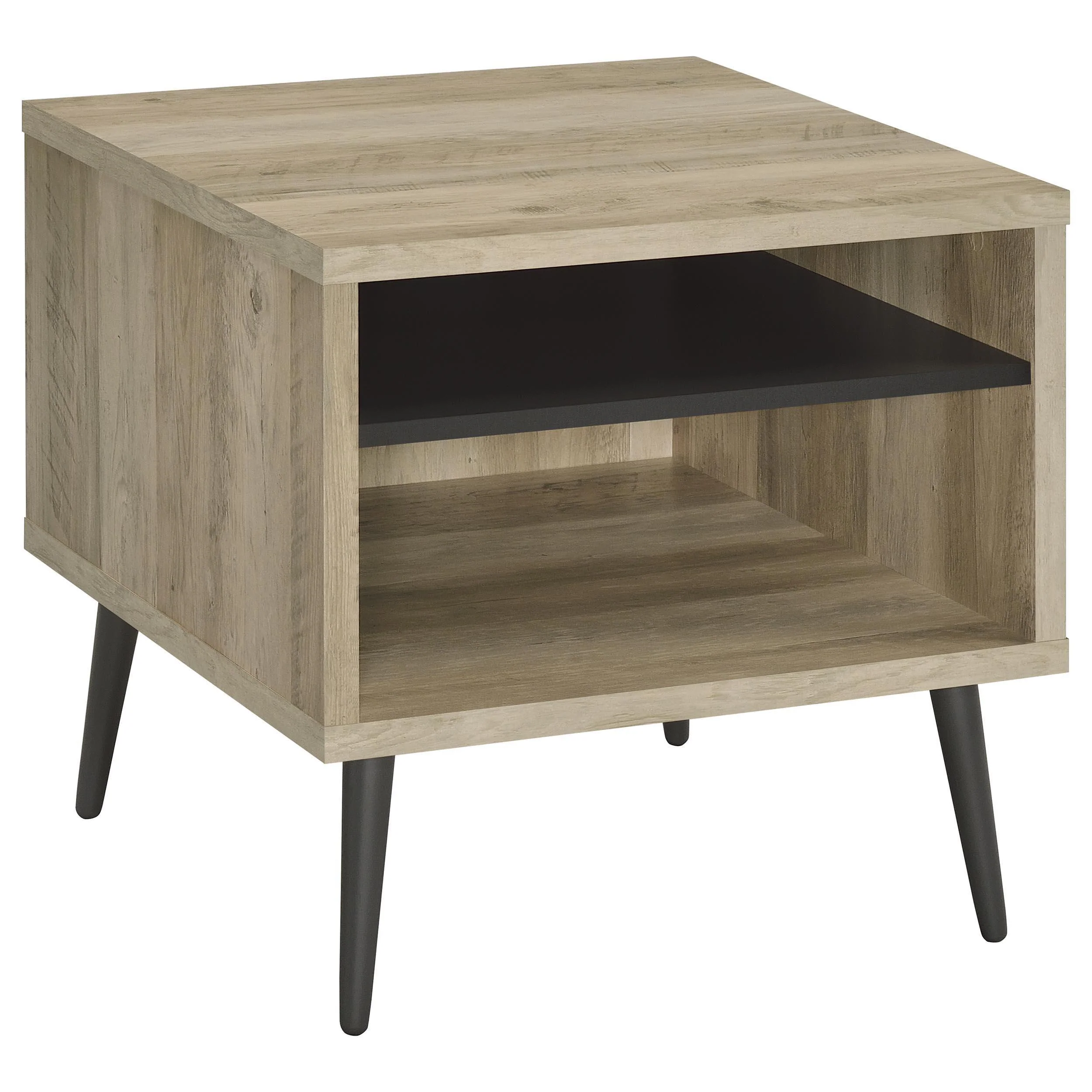 Welsh 3-piece Coffee and End Table Set Distressed Pine - Image 3