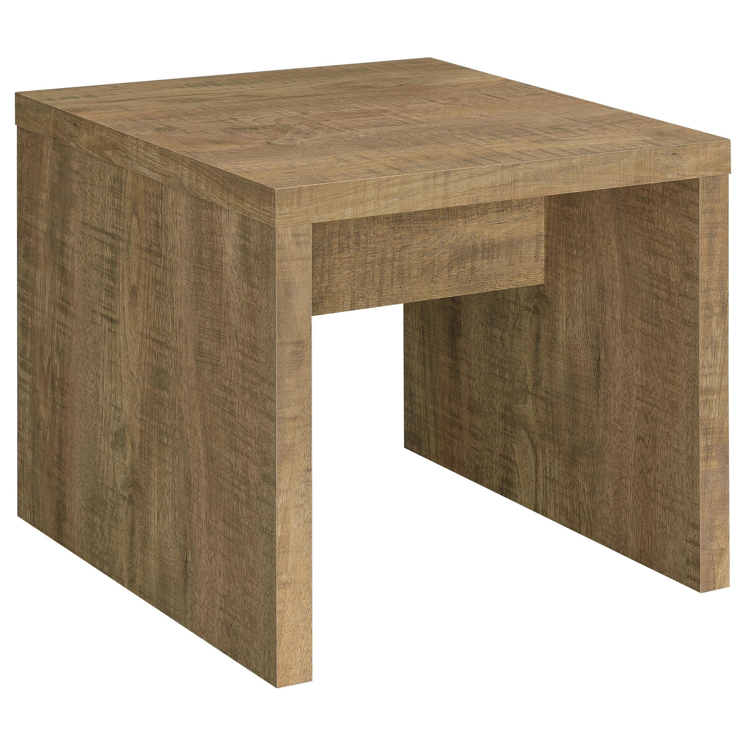 Lynette 2-piece Rectangular Coffee and End Table Set Mango - Image 3