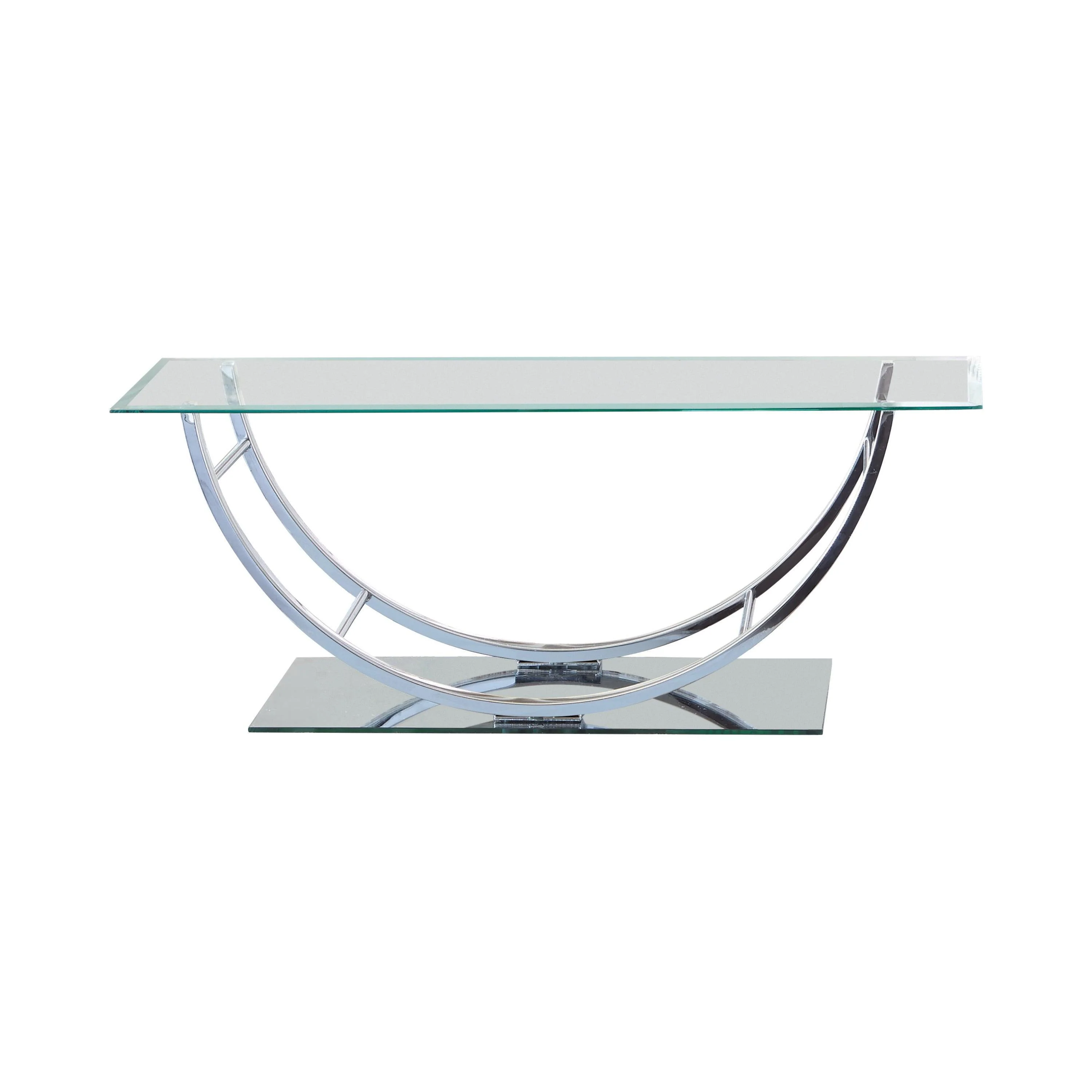 Danville U shaped Coffee Table Chrome - Image 3