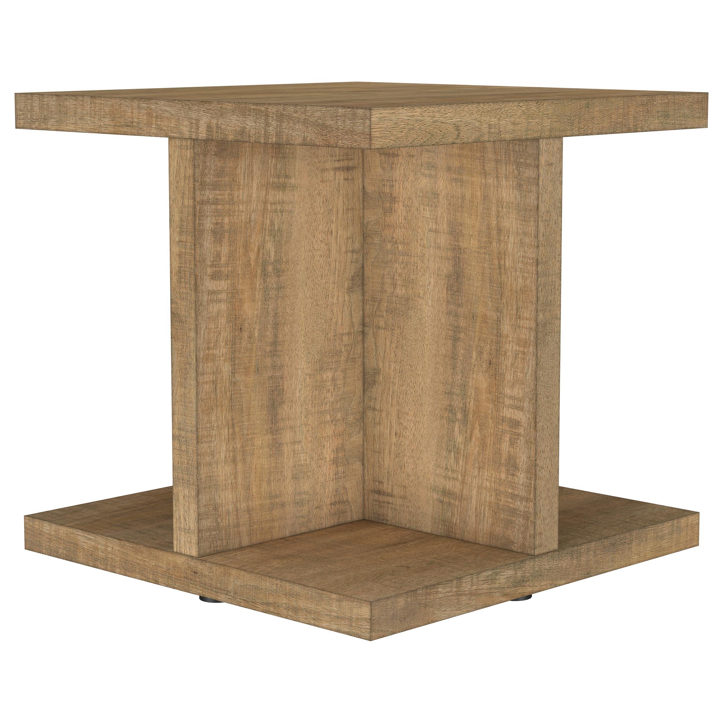 Cortona 3-piece Coffee and End Table Set Mango - Image 3