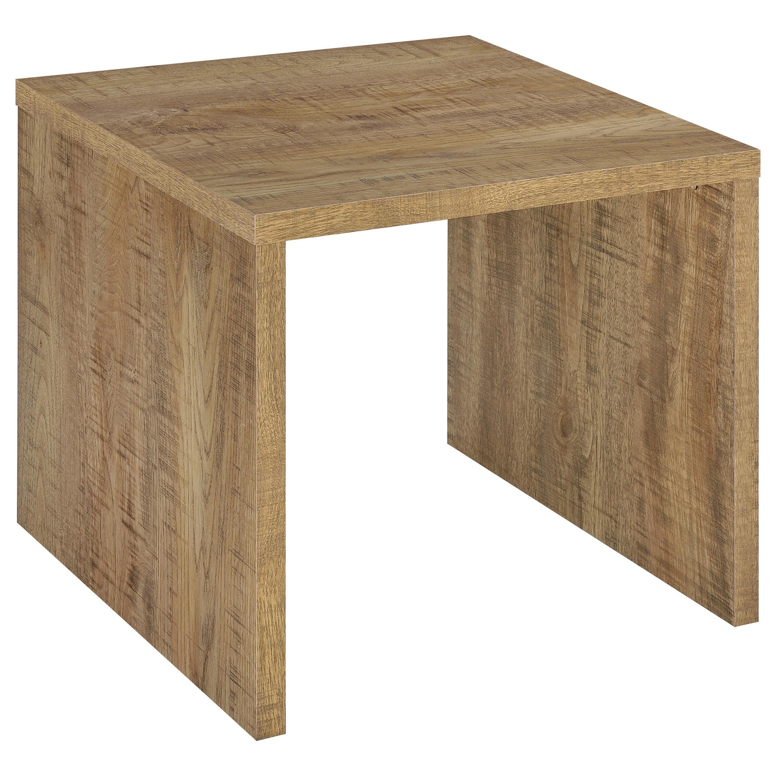 Canoga 3-piece Lift Top Cocktail Coffee Table Set Mango - Image 3