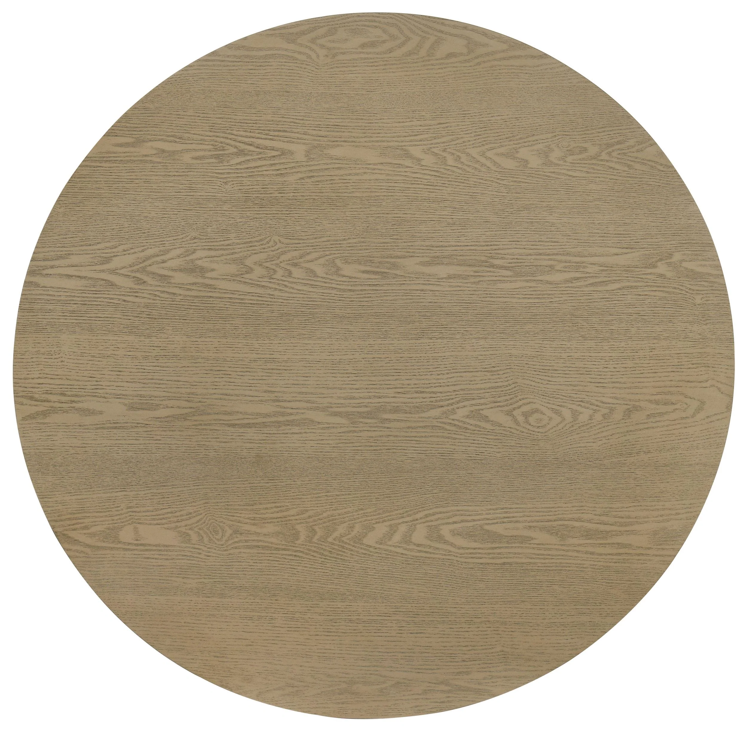 Hamlyn Round Fluted Occasional Cocktail Coffee Table Natural Oak - Image 3