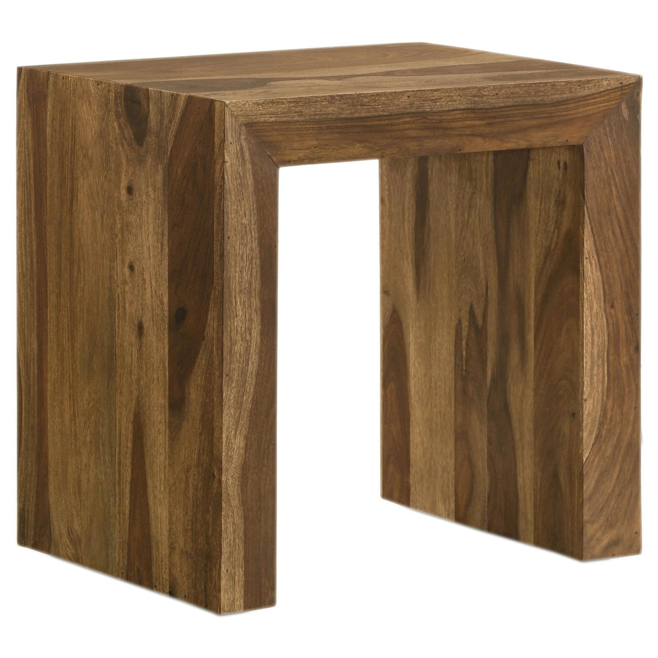 Odilia 3-piece Solid Wood Coffee and End Table Set Auburn - Image 3