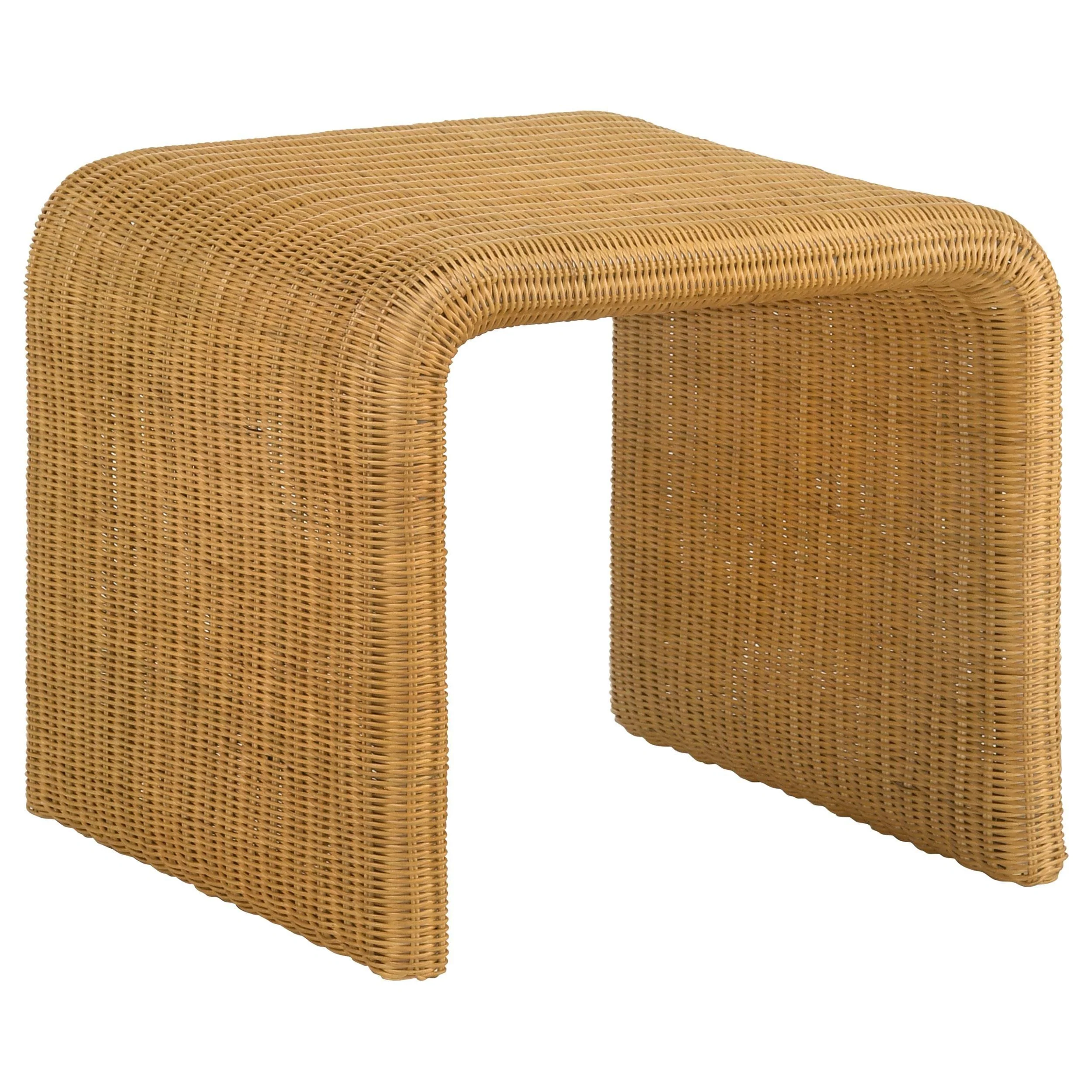 Cahya 2-piece Rattan Coffee and End Table Set Natural - Image 3