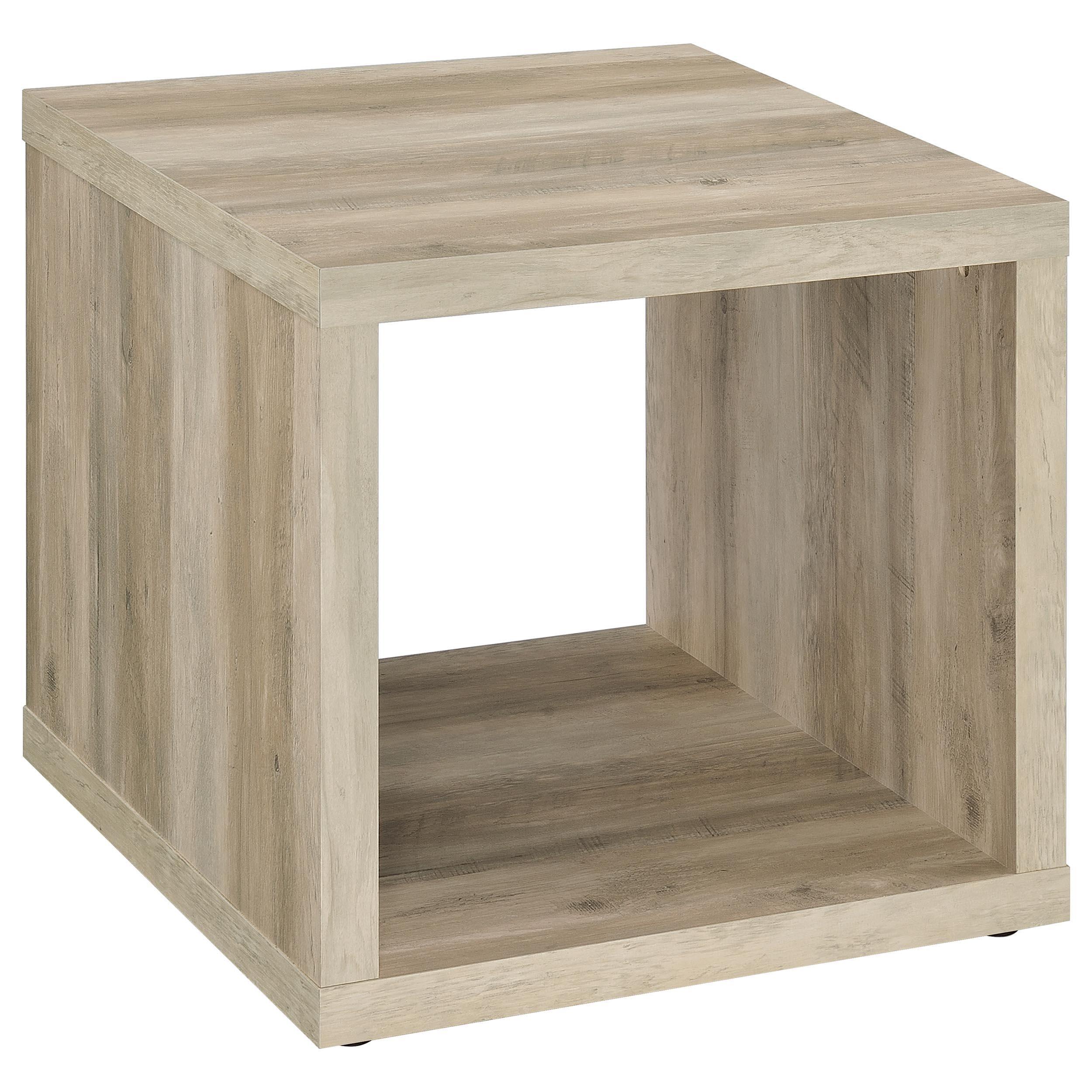 Frisco 3-piece Coffee and End Table Set Distressed Pine - Image 3