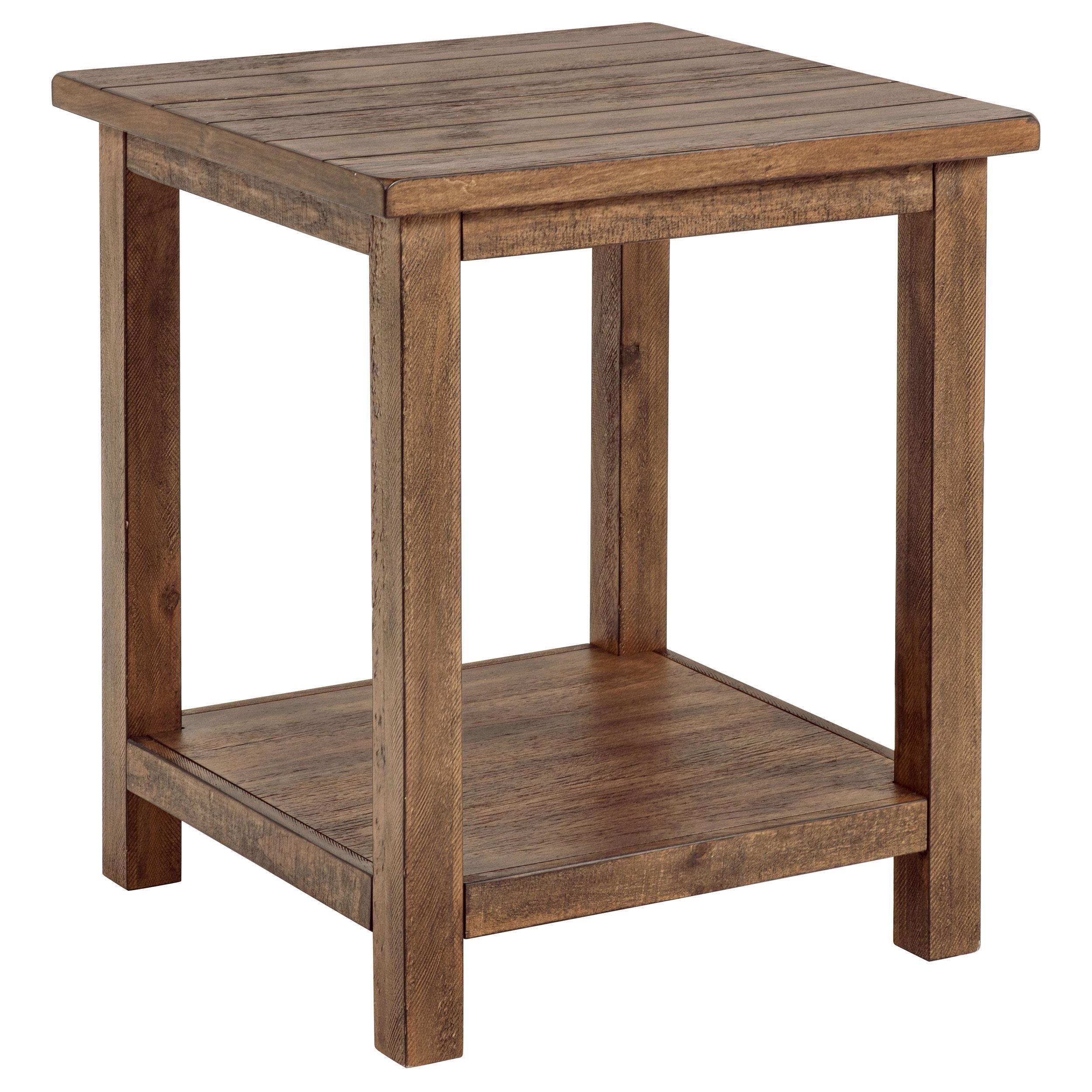Payne 3-piece Coffee and End Table Set Distressed Brown - Image 3