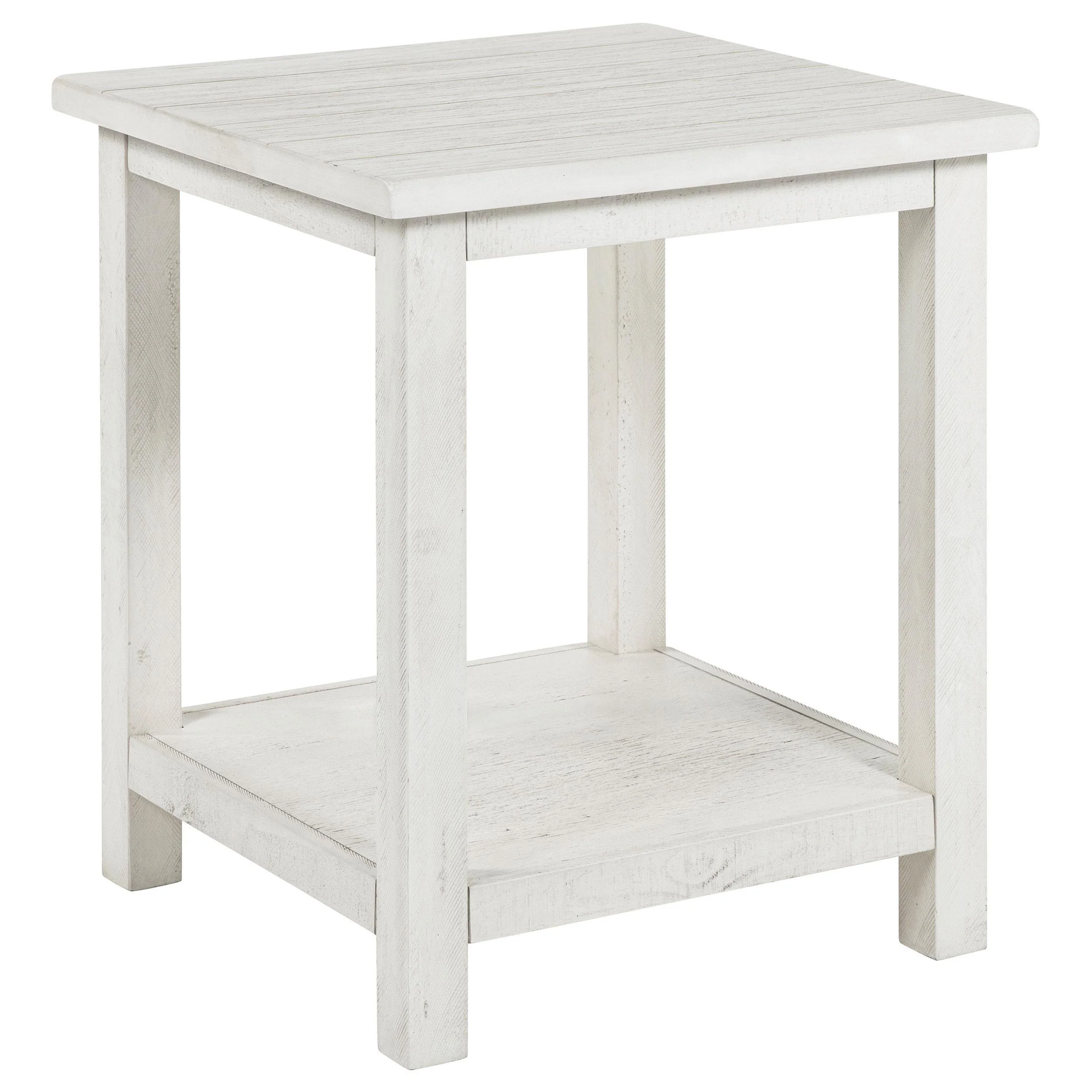 Payne 2-piece Coffee and End Table Set Distressed White - Image 3
